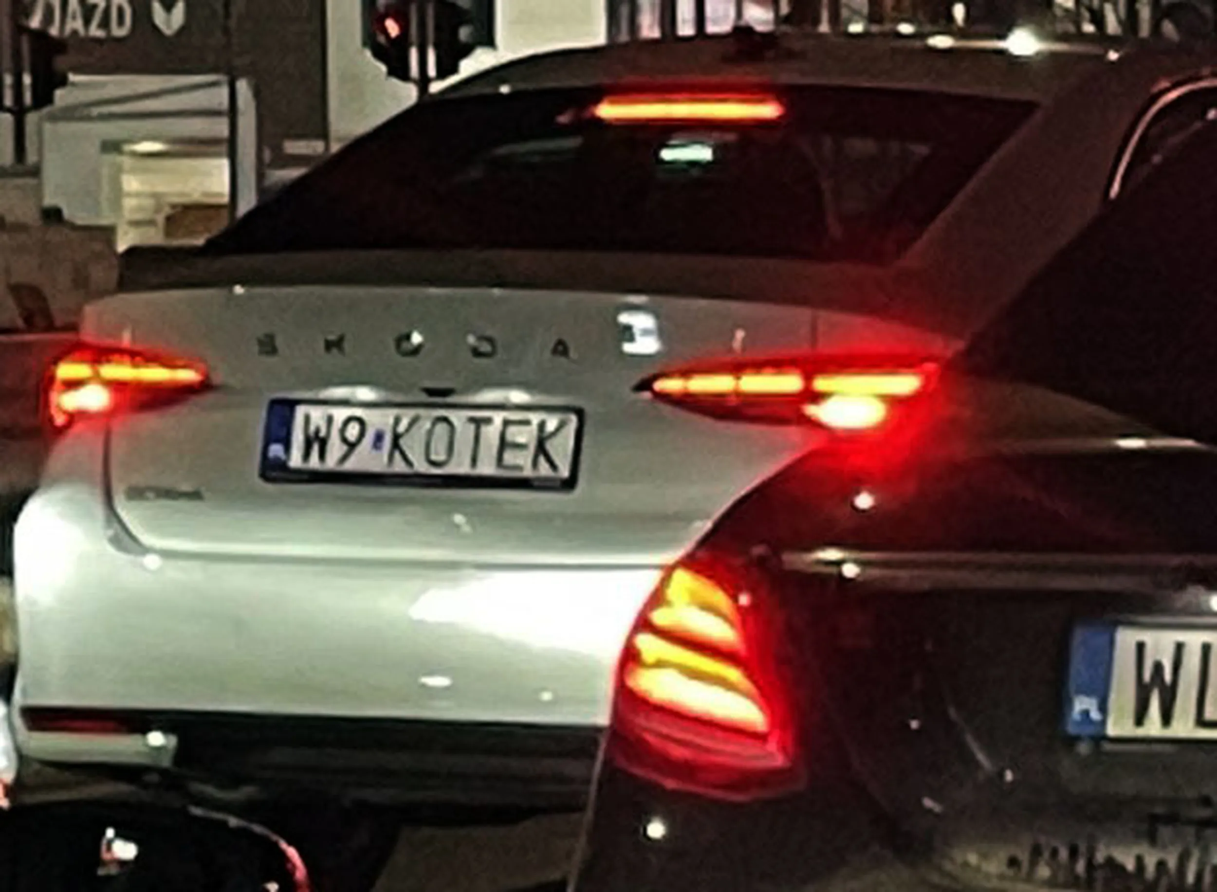 Fajny numer, blacha W9 KOTEK