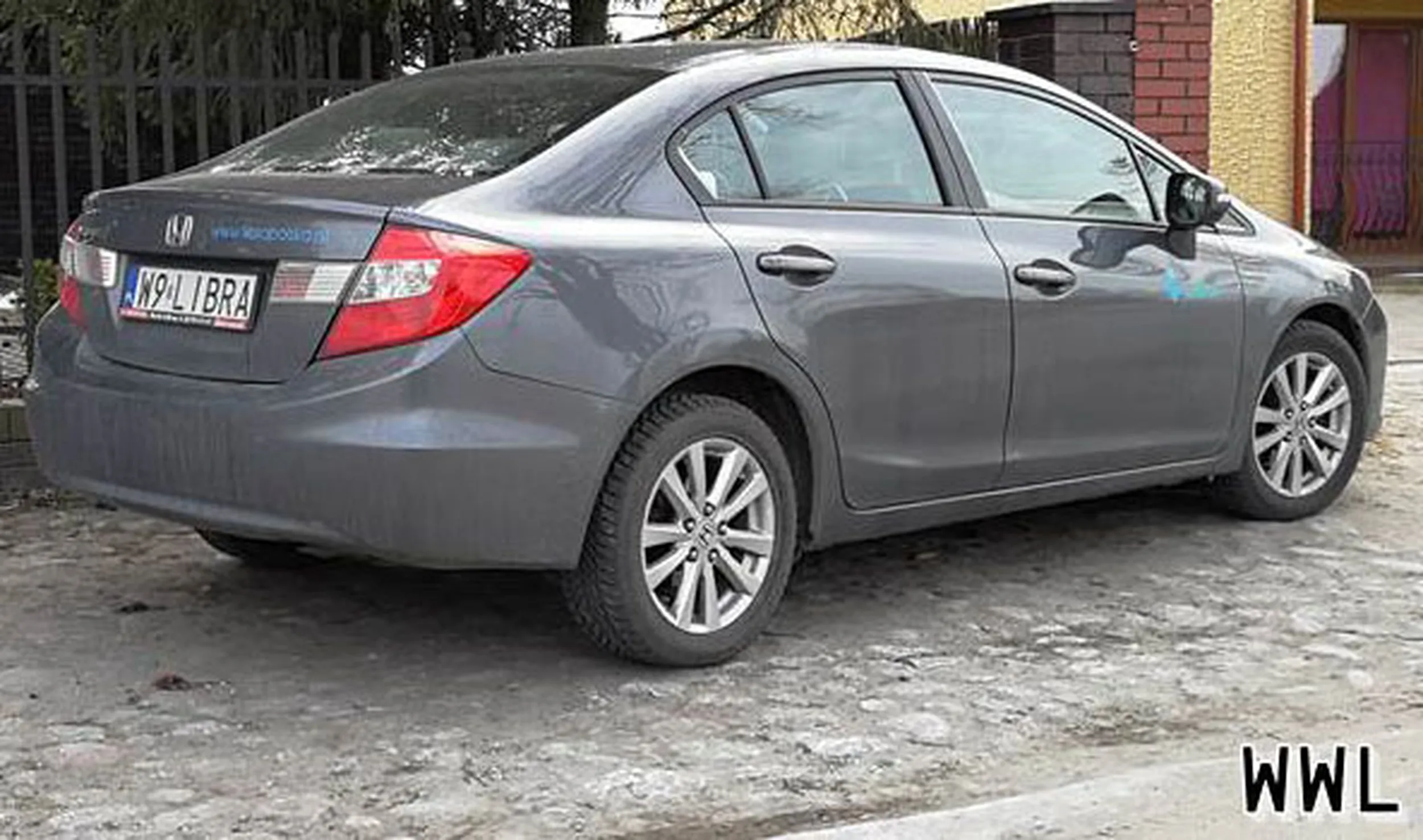 Fajny numer, blacha W9 LIBRA