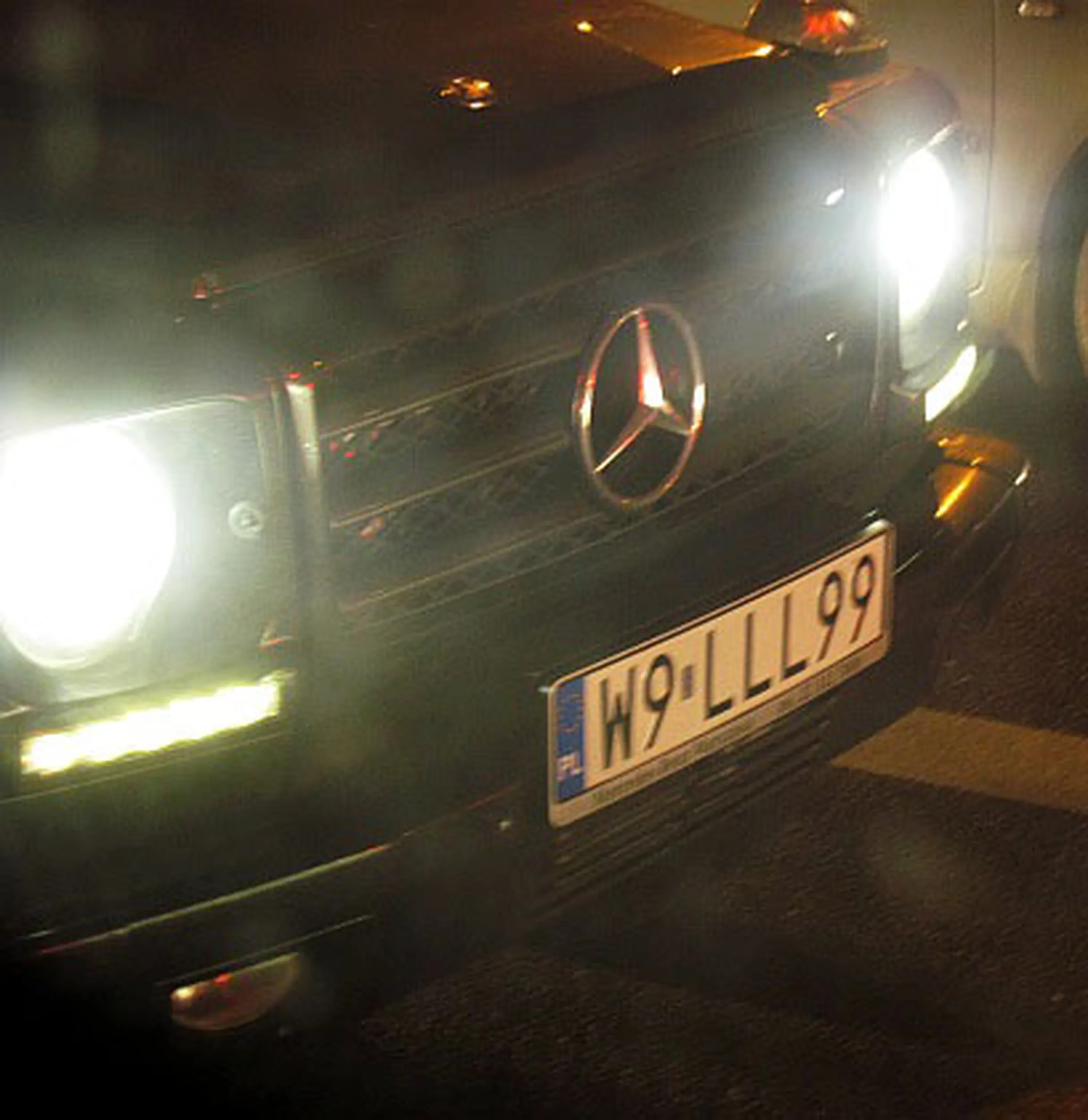 Fajny numer, blacha W9 LLL99