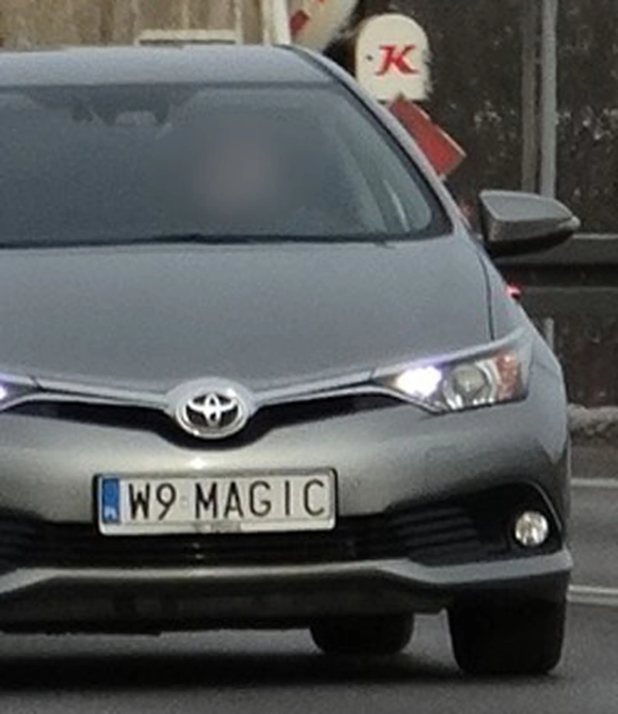 Fajny numer, blacha W9 MAGIC