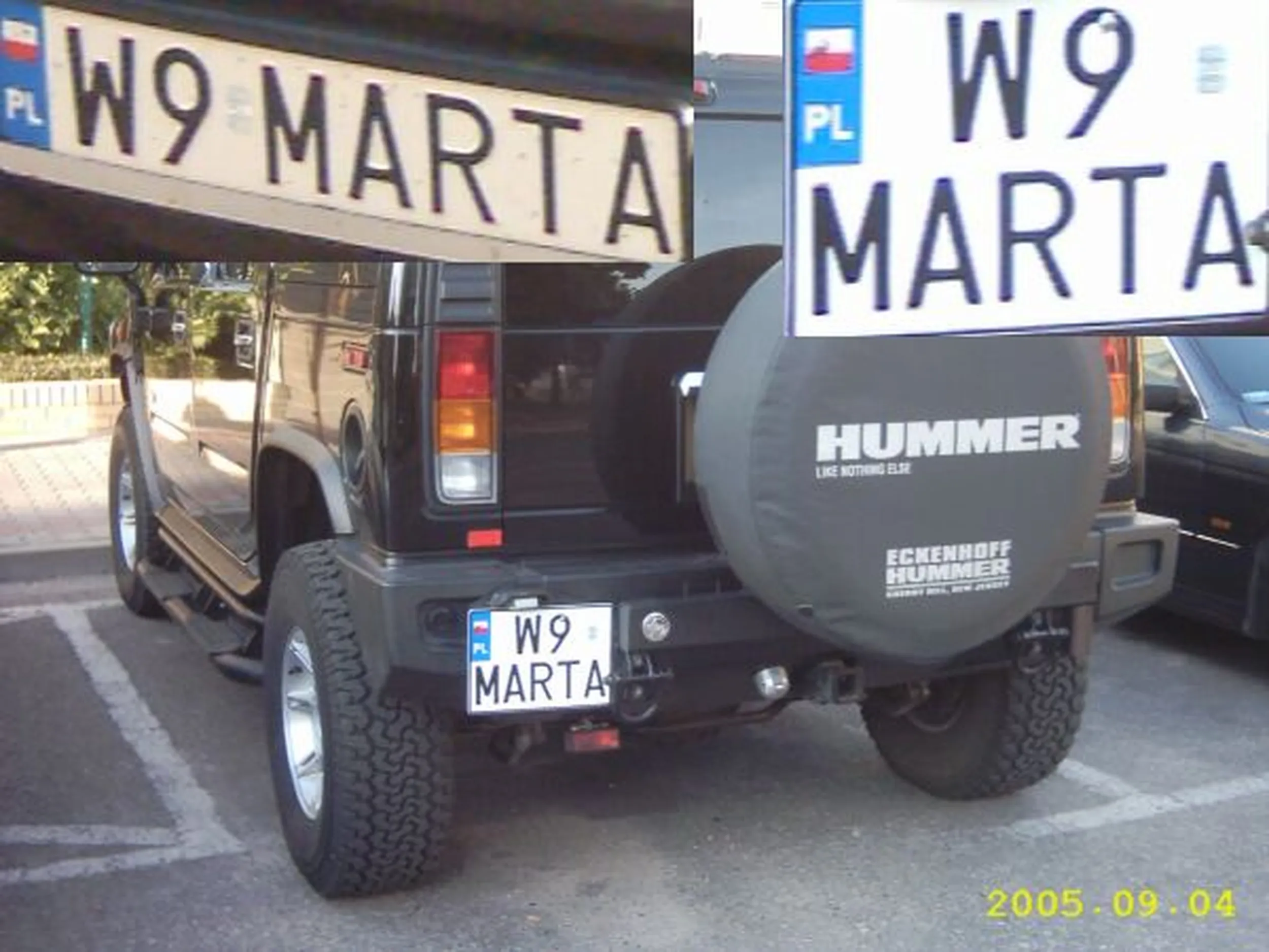 Fajny numer, blacha W9 MARTA