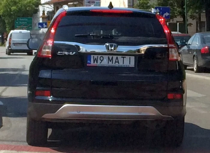 Fajny numer, blacha W9 MATI