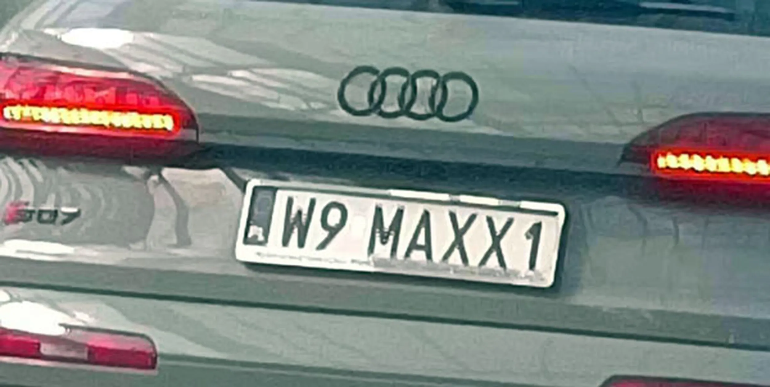 Fajny numer, blacha W9 MAXX1