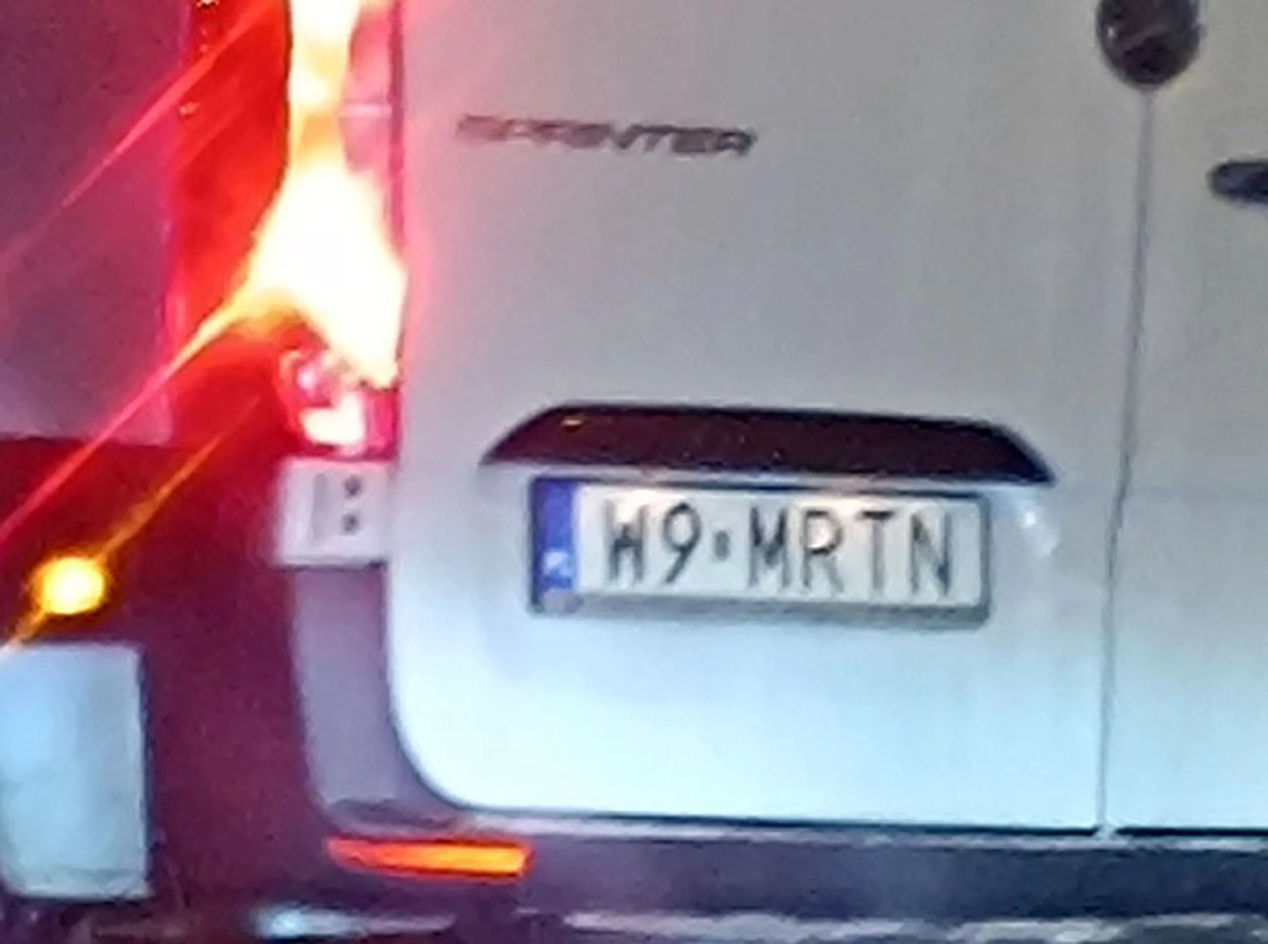 Fajny numer, blacha W9 MRTN