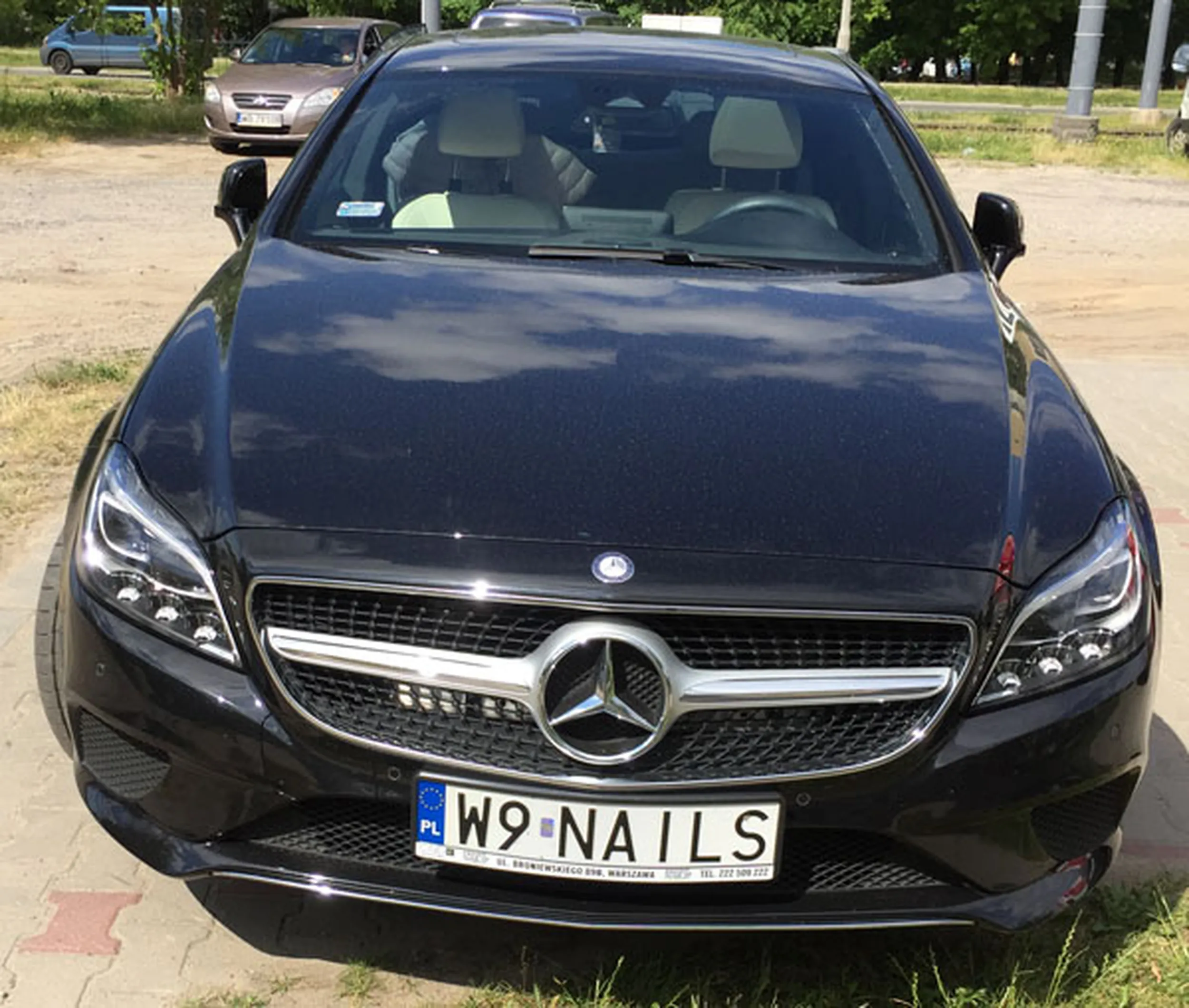 Fajny numer, blacha W9 NAILS