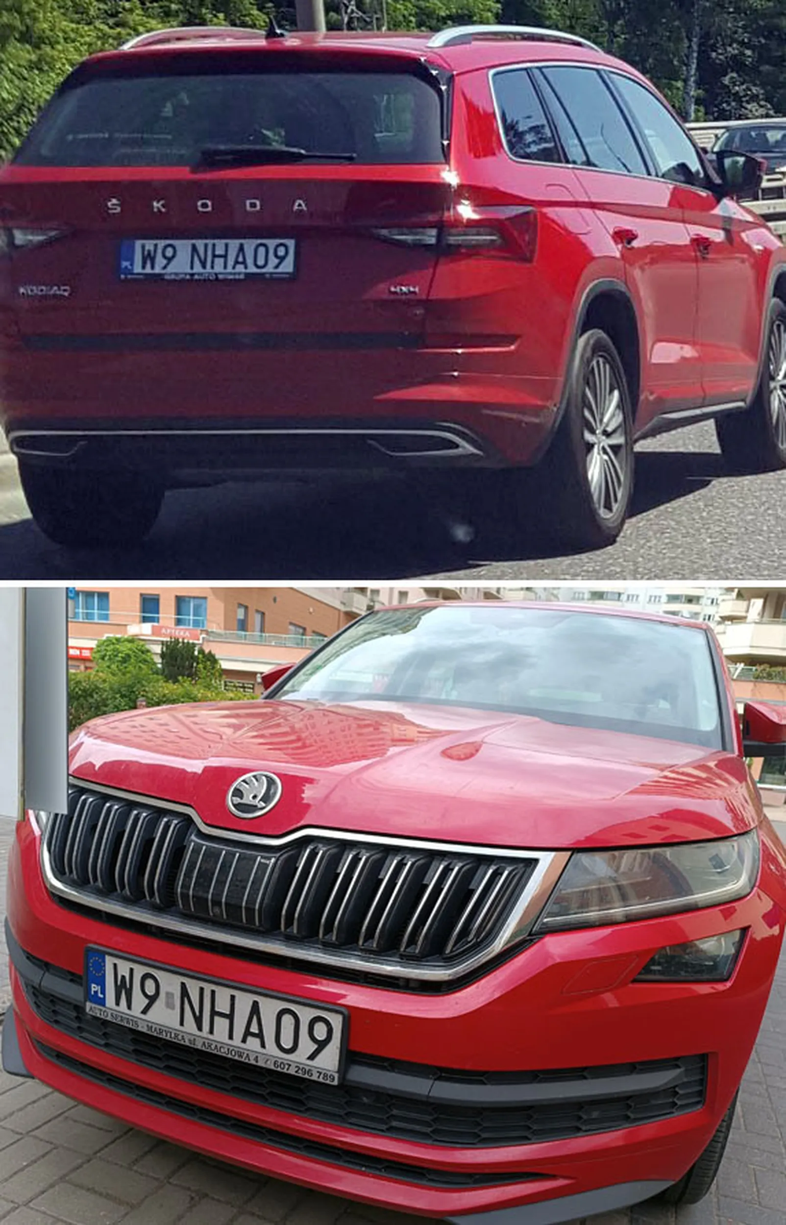 Fajny numer, blacha W9 NHA09