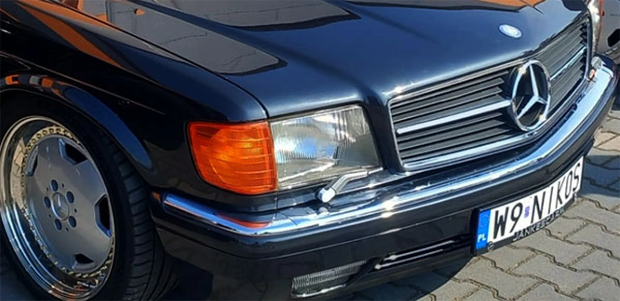 Fajny numer, blacha W9 NIK0S