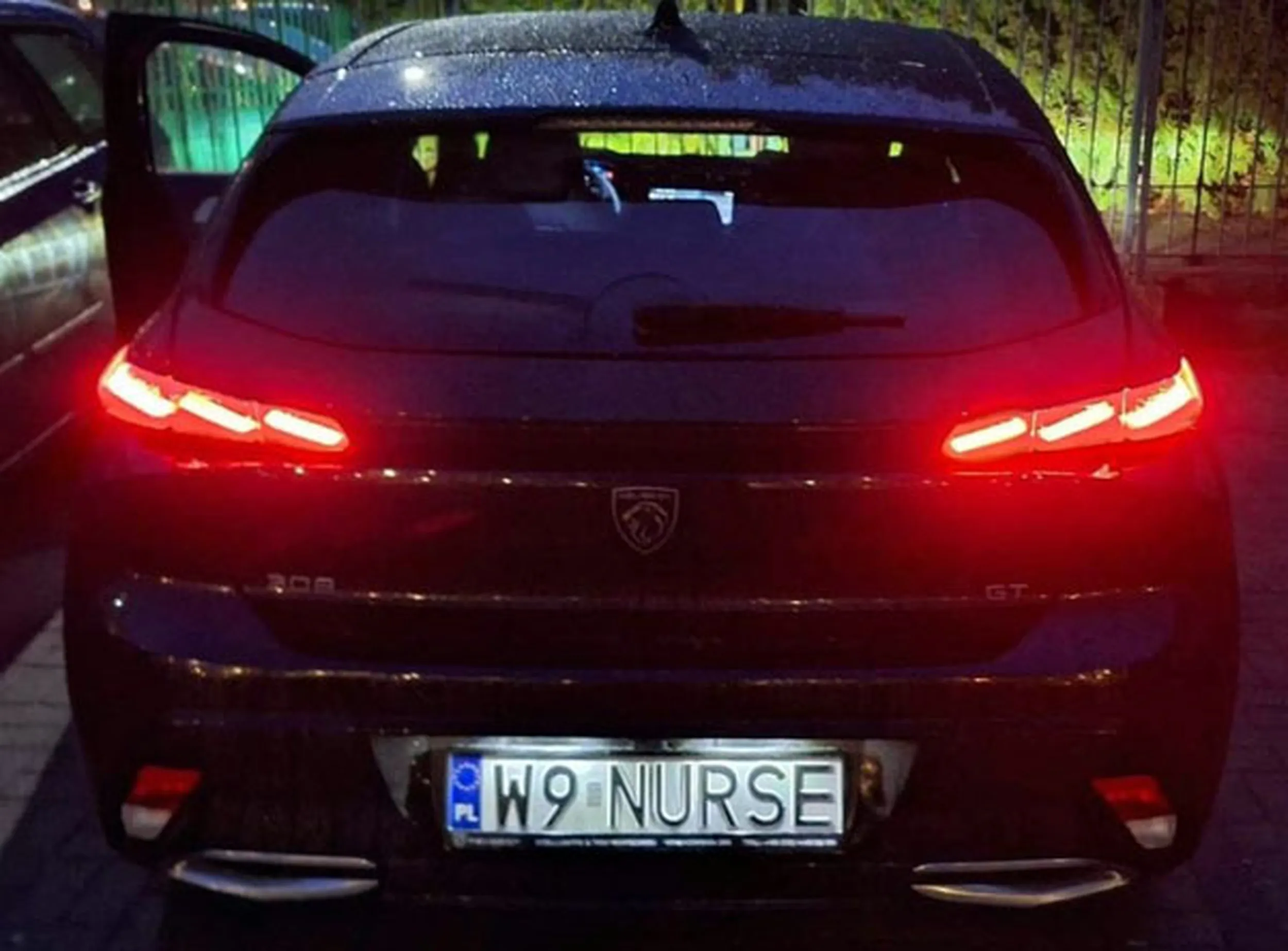 Fajny numer, blacha W9 NURSE