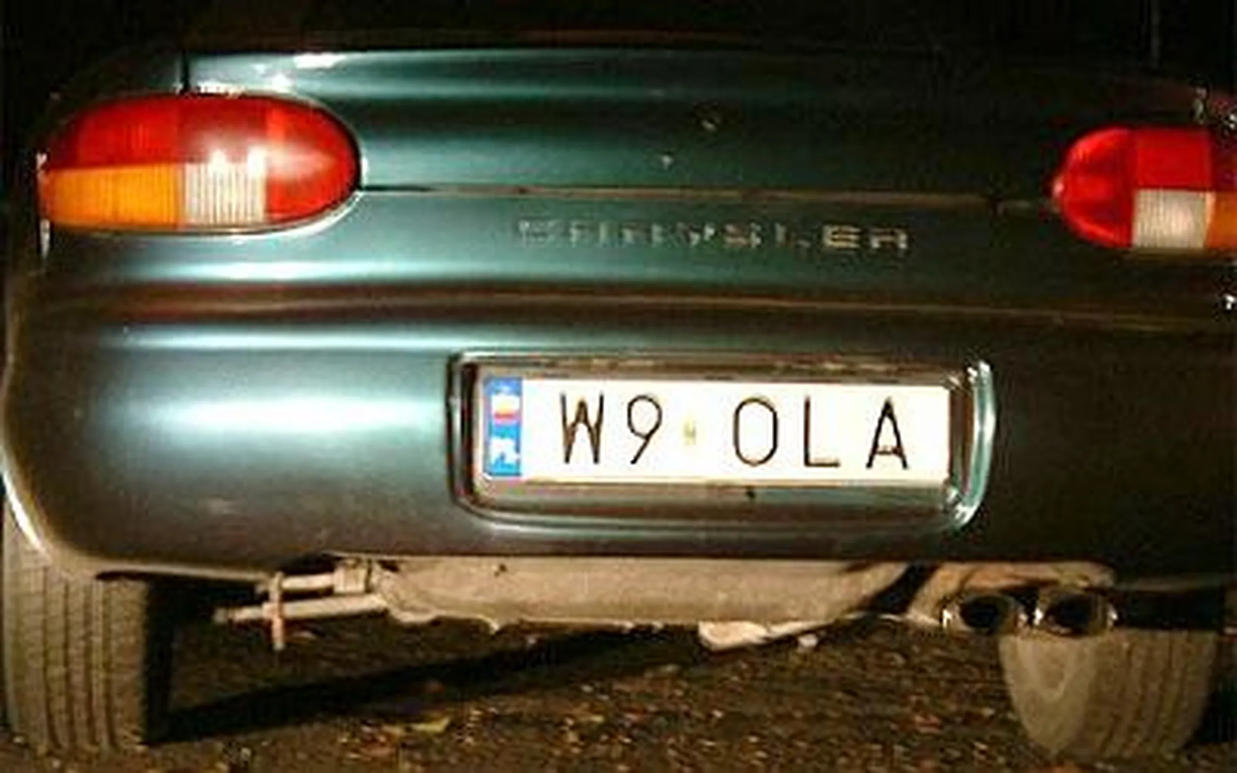 Fajny numer, blacha W9 OLA