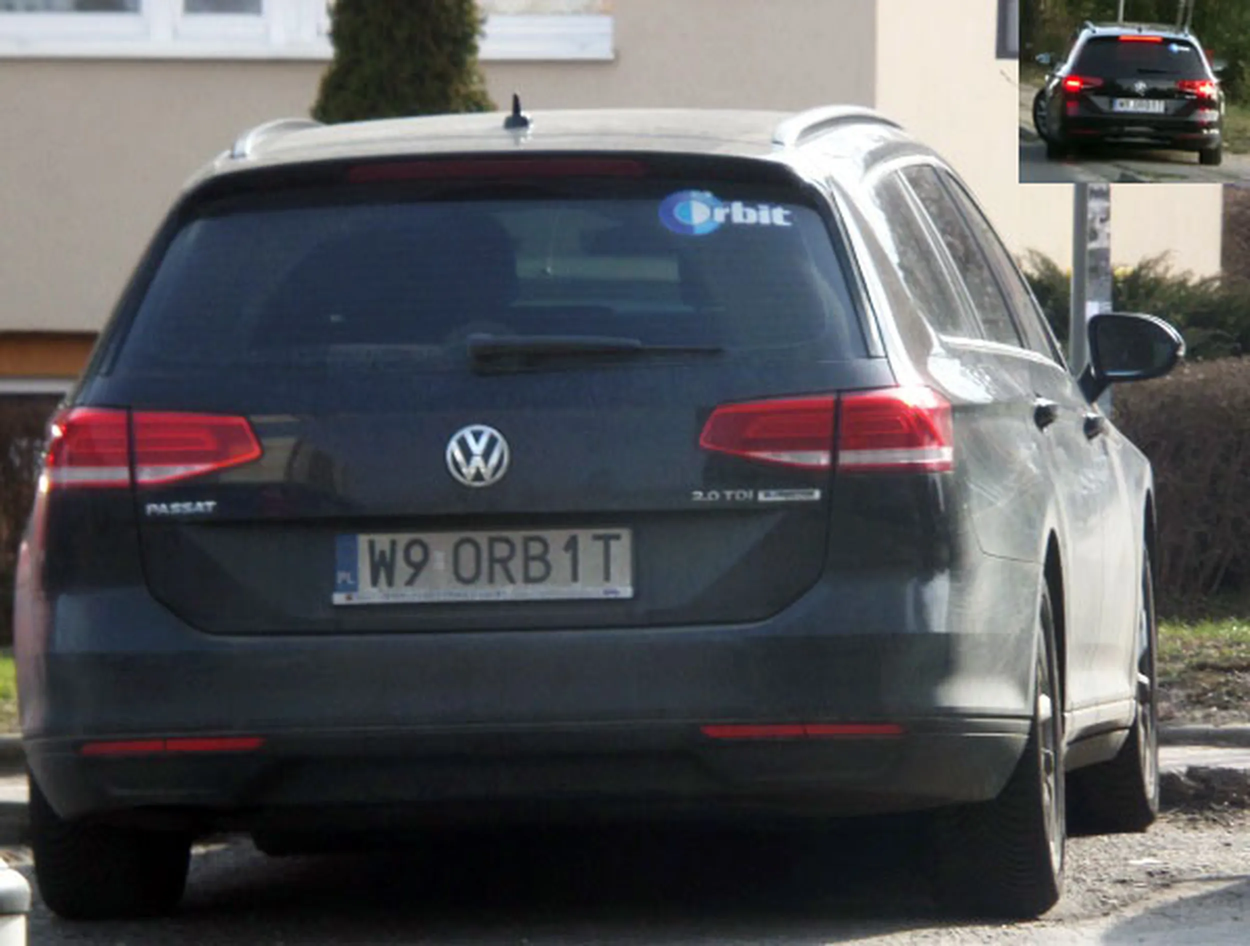 Fajny numer, blacha W9 ORB1T