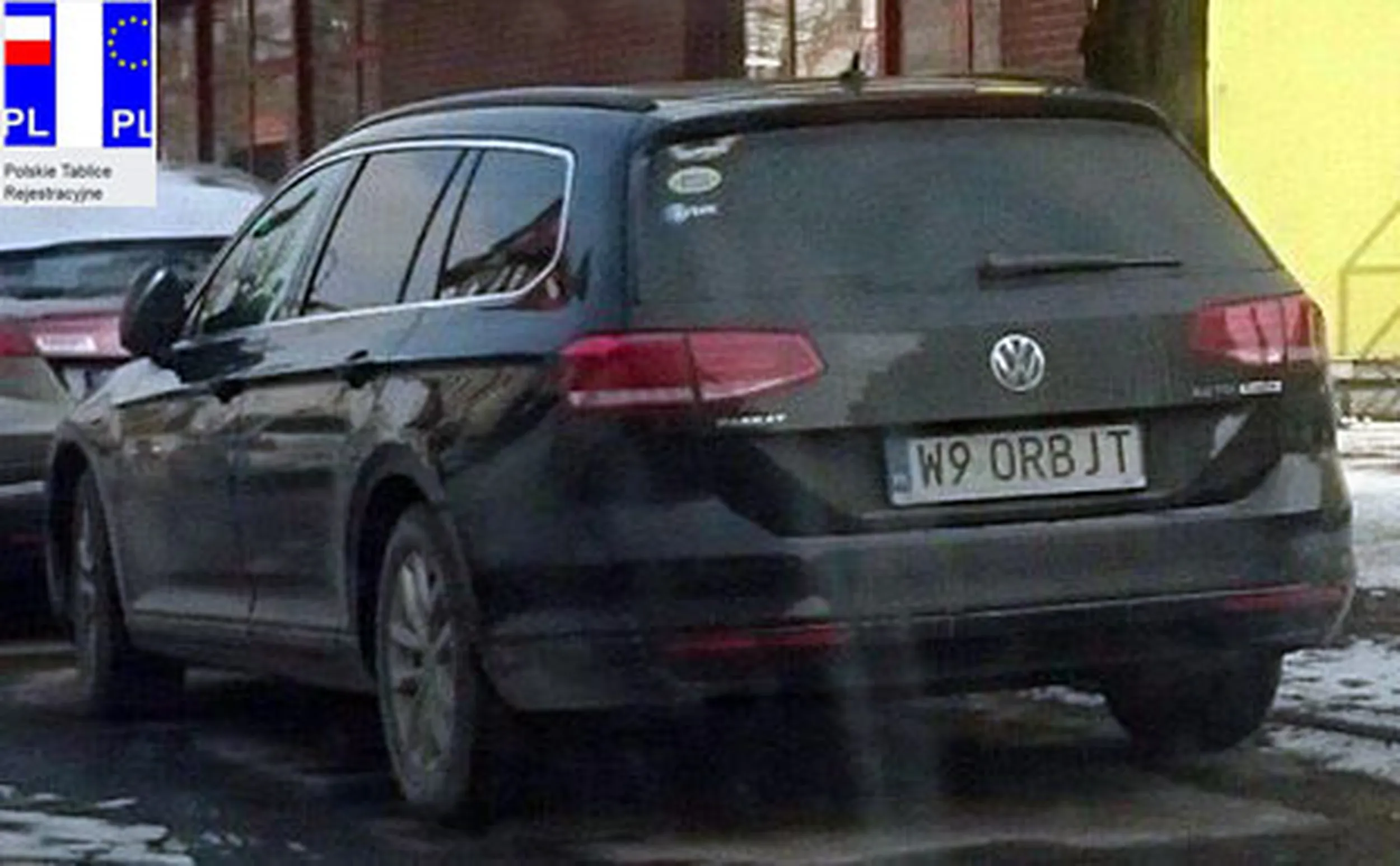 Fajny numer, blacha W9 ORBJT