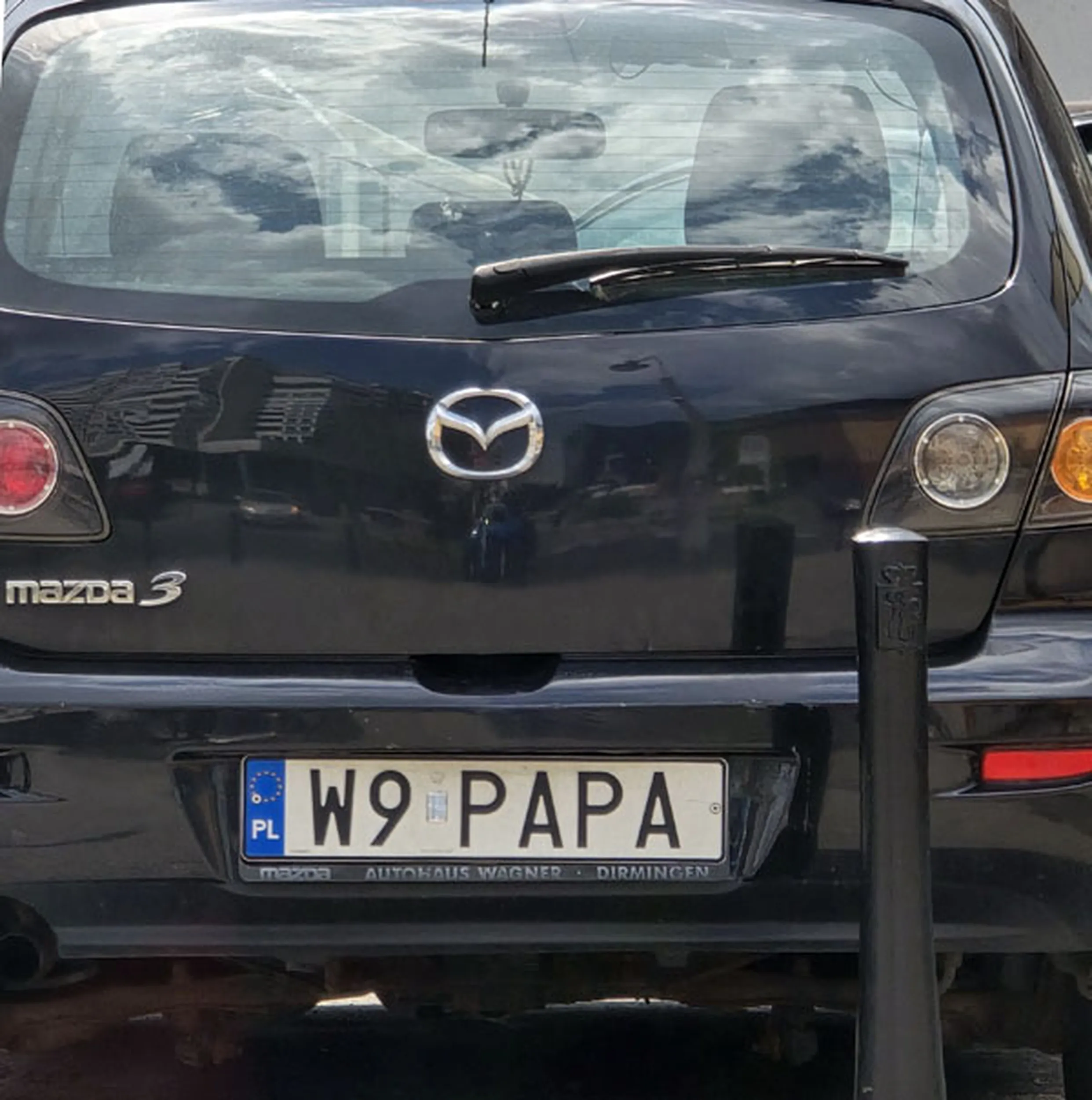 Fajny numer, blacha W9 PAPA