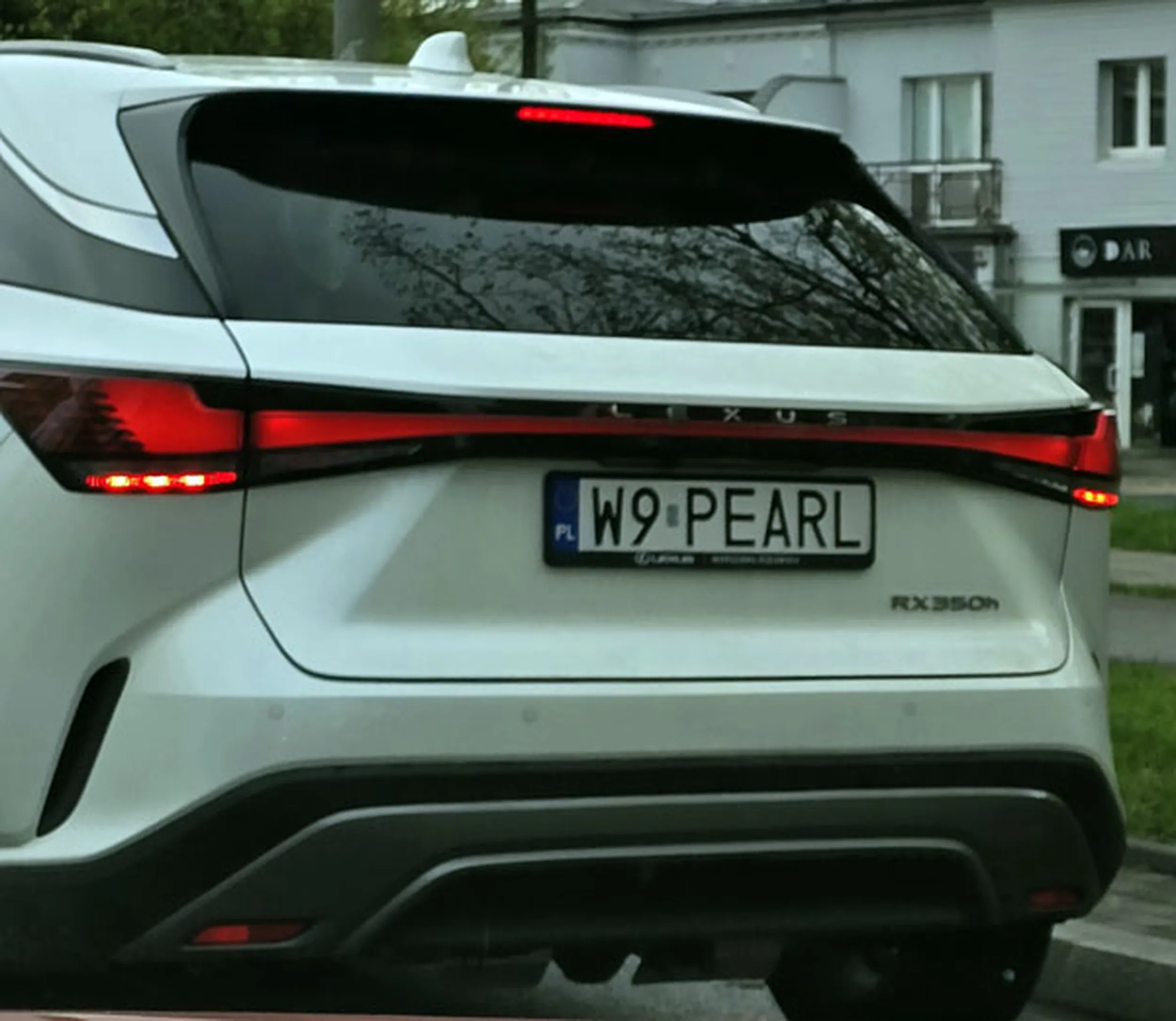 Fajny numer, blacha W9 PEARL