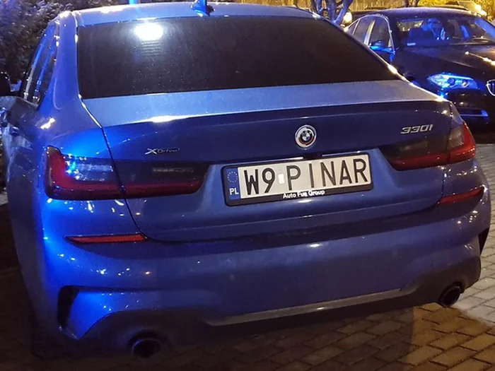 Fajny numer, blacha W9 PINAR