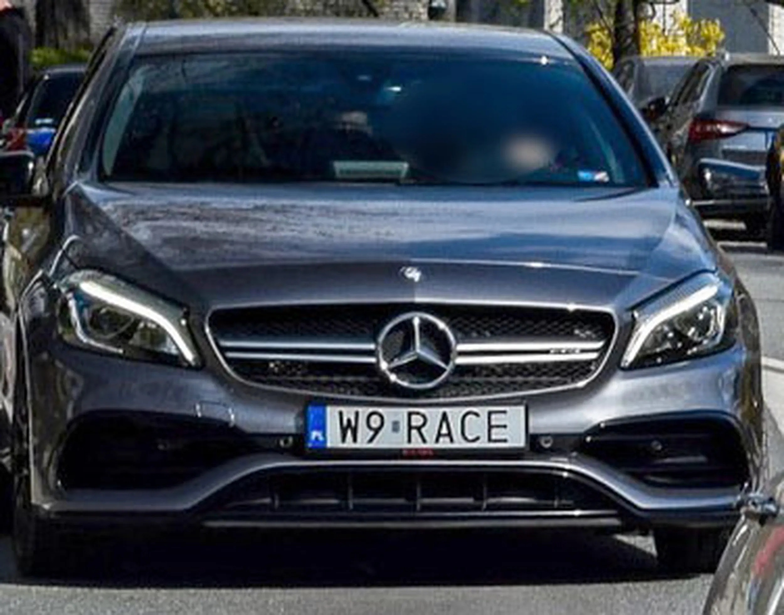 Fajny numer, blacha W9 RACE