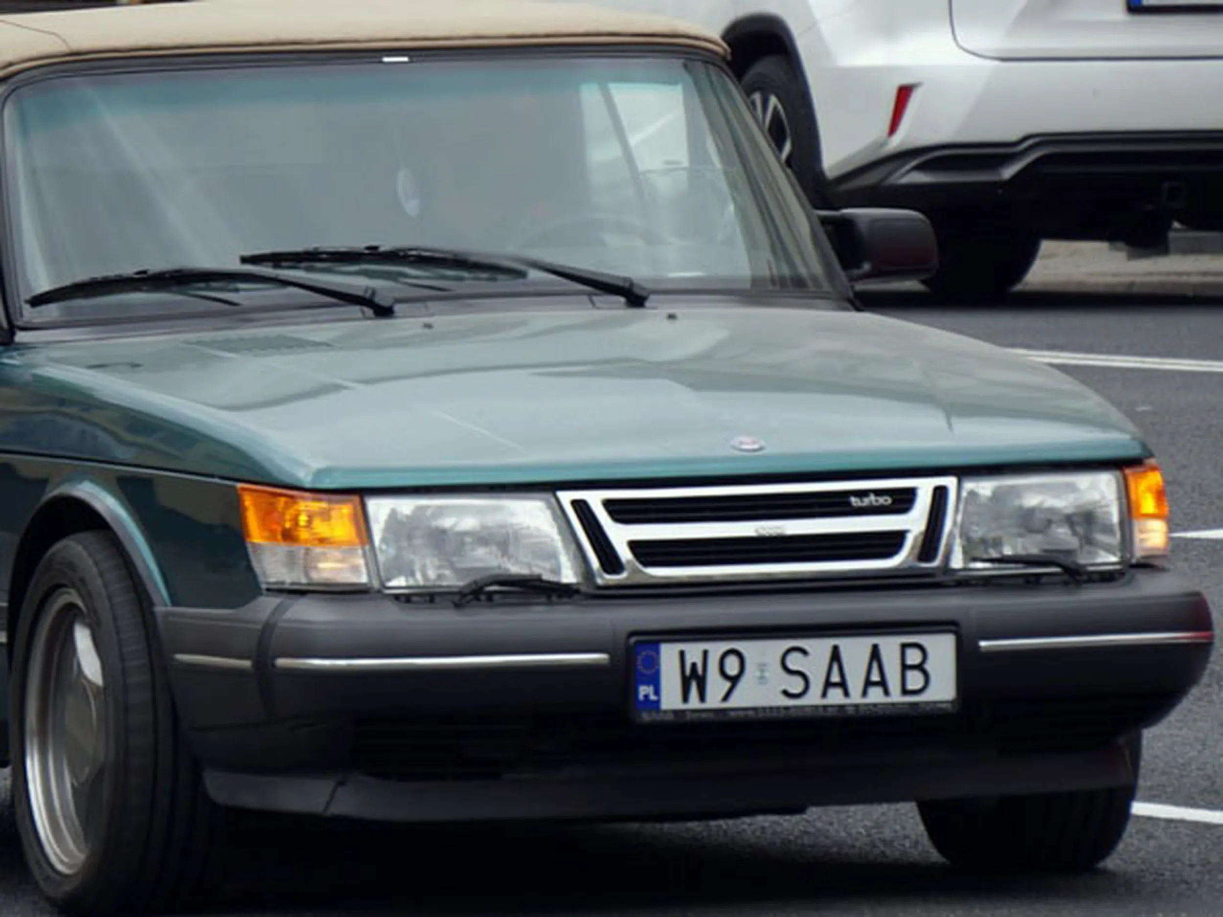 Fajny numer, blacha W9 SAAB