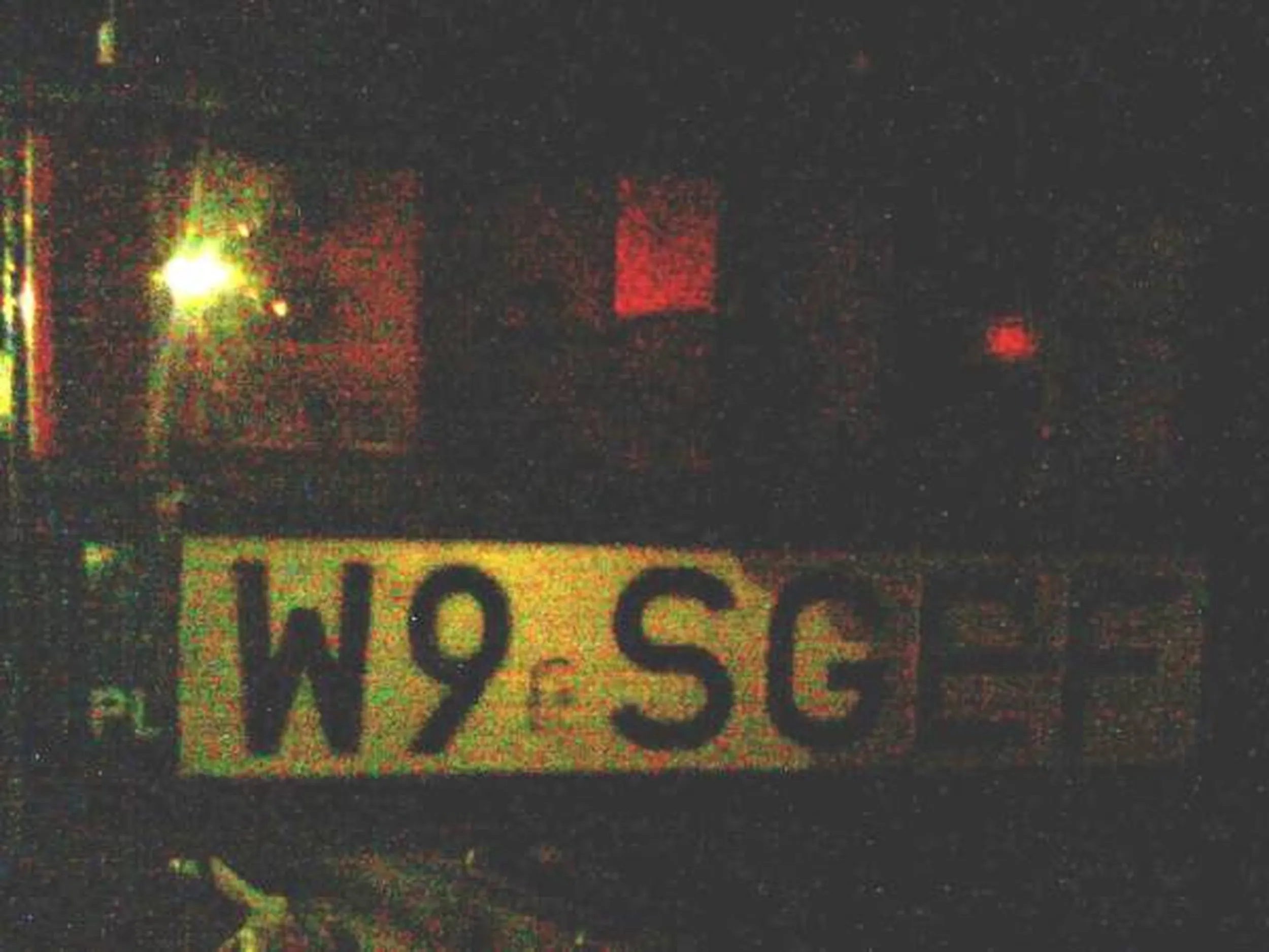 Fajny numer, blacha W9 SGEF