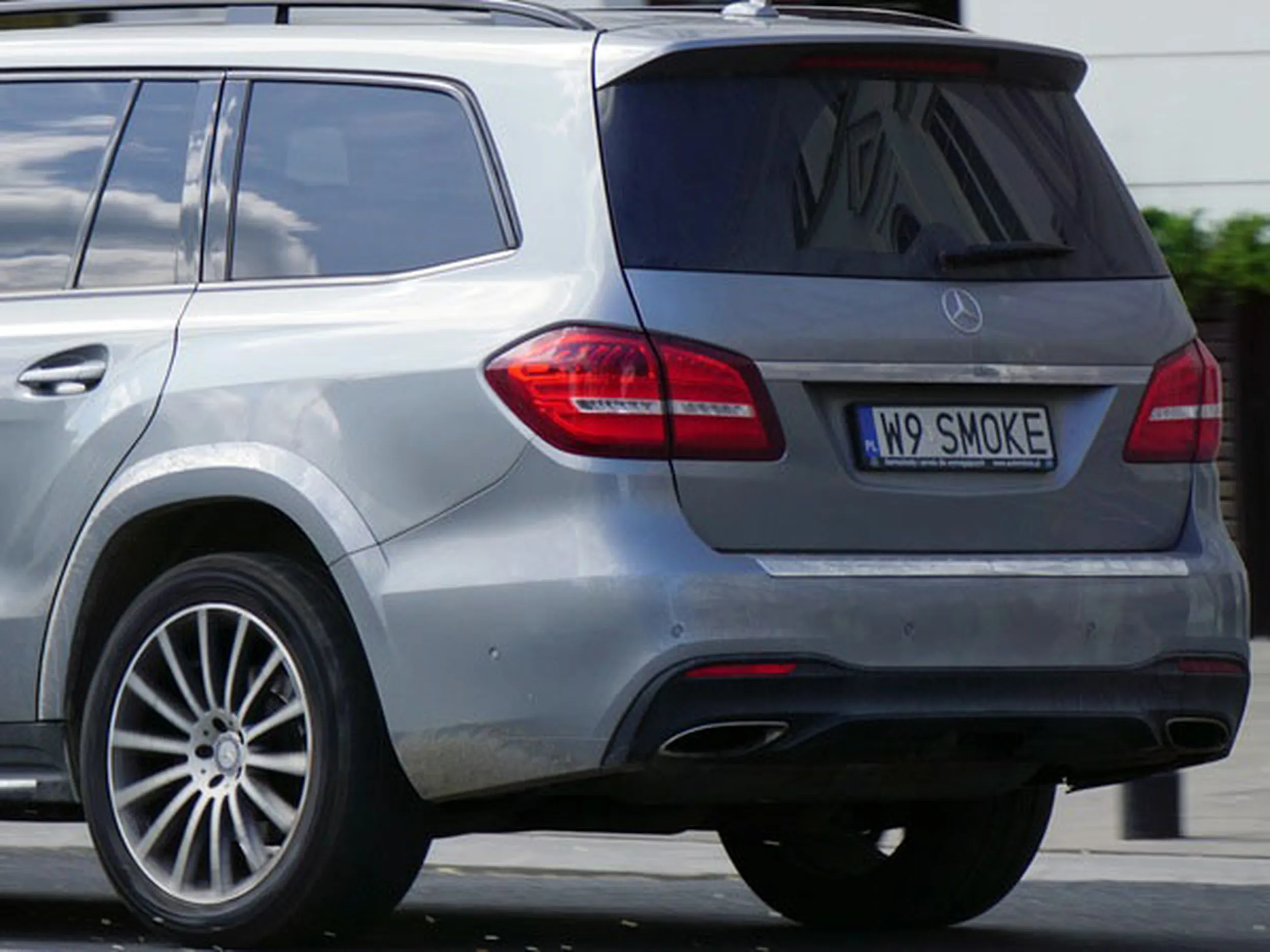 Fajny numer, blacha W9 SMOKE