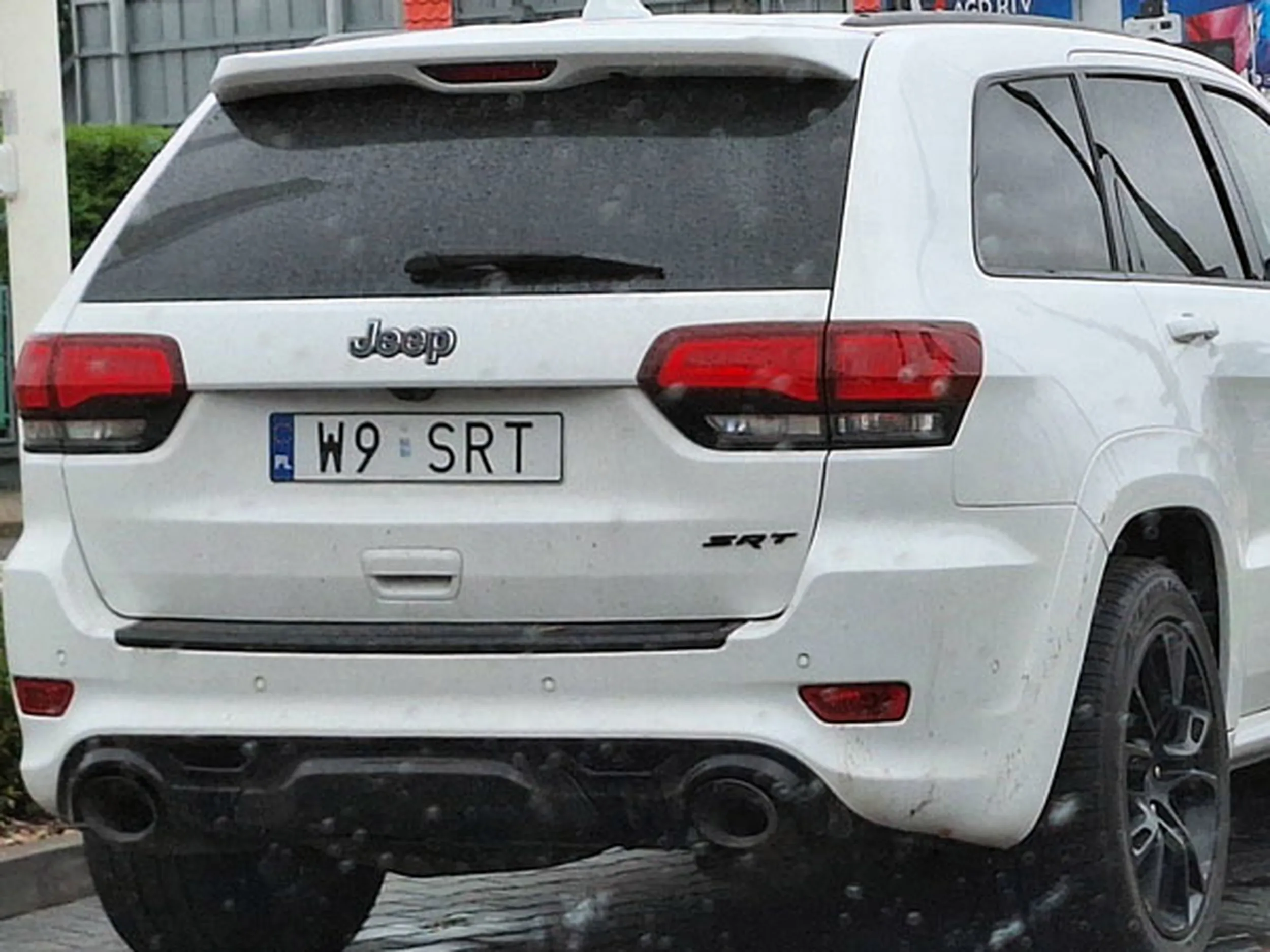 Fajny numer, blacha W9 SRT