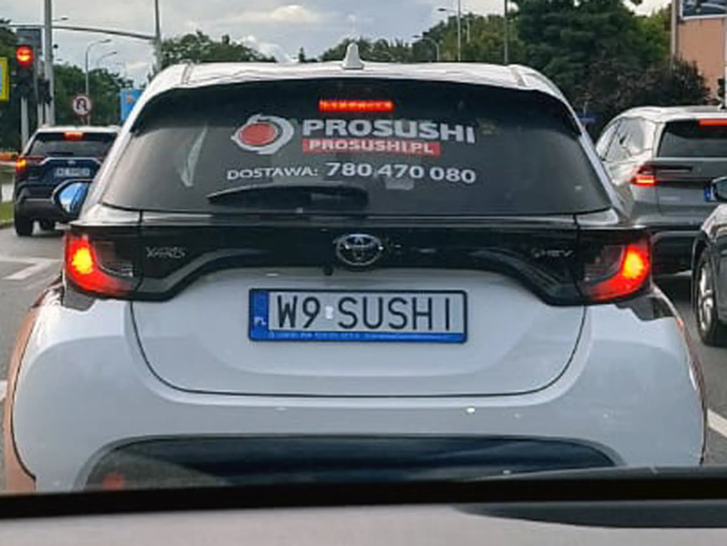 Fajny numer, blacha W9 SUSHI