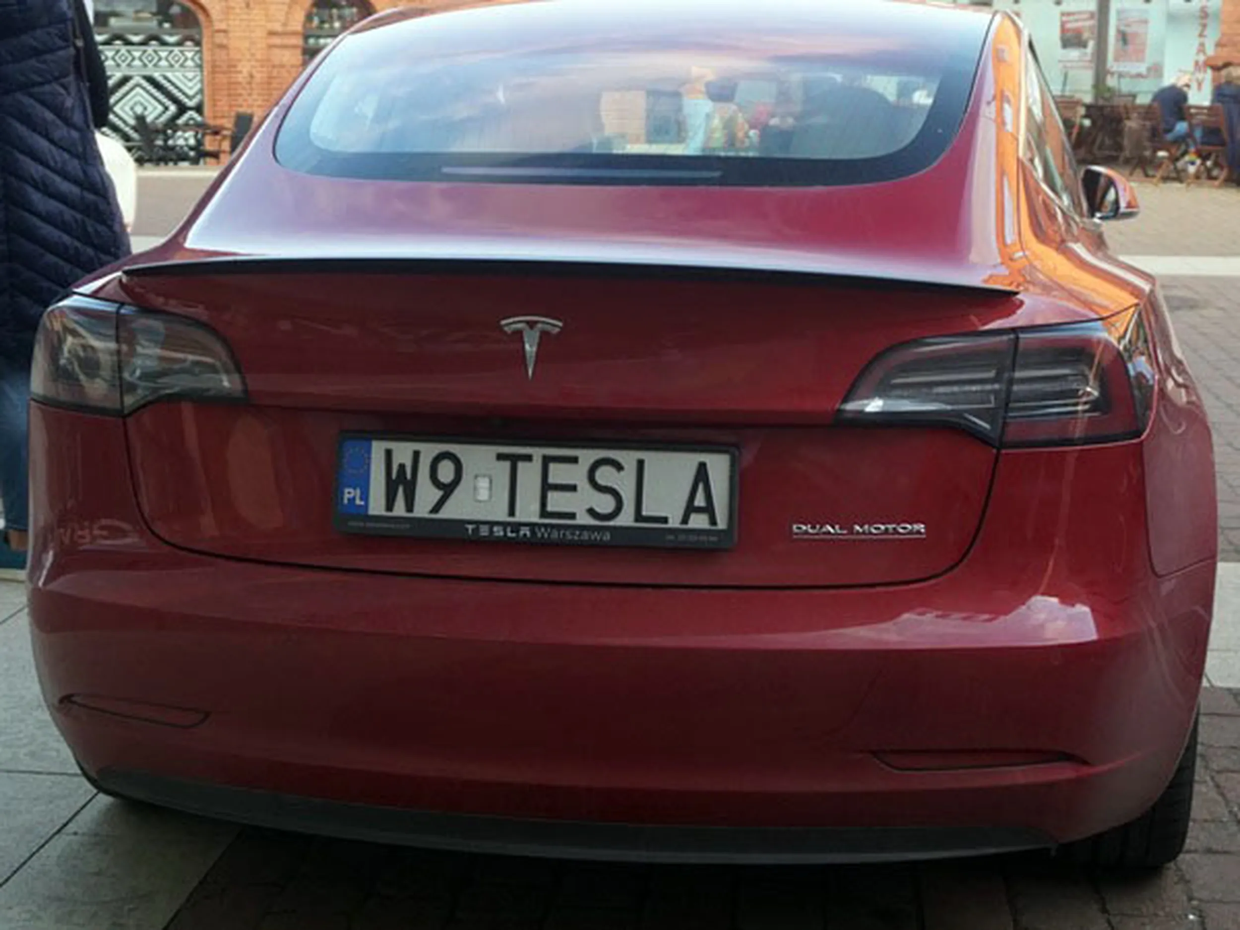 Fajny numer, blacha W9 TESLA