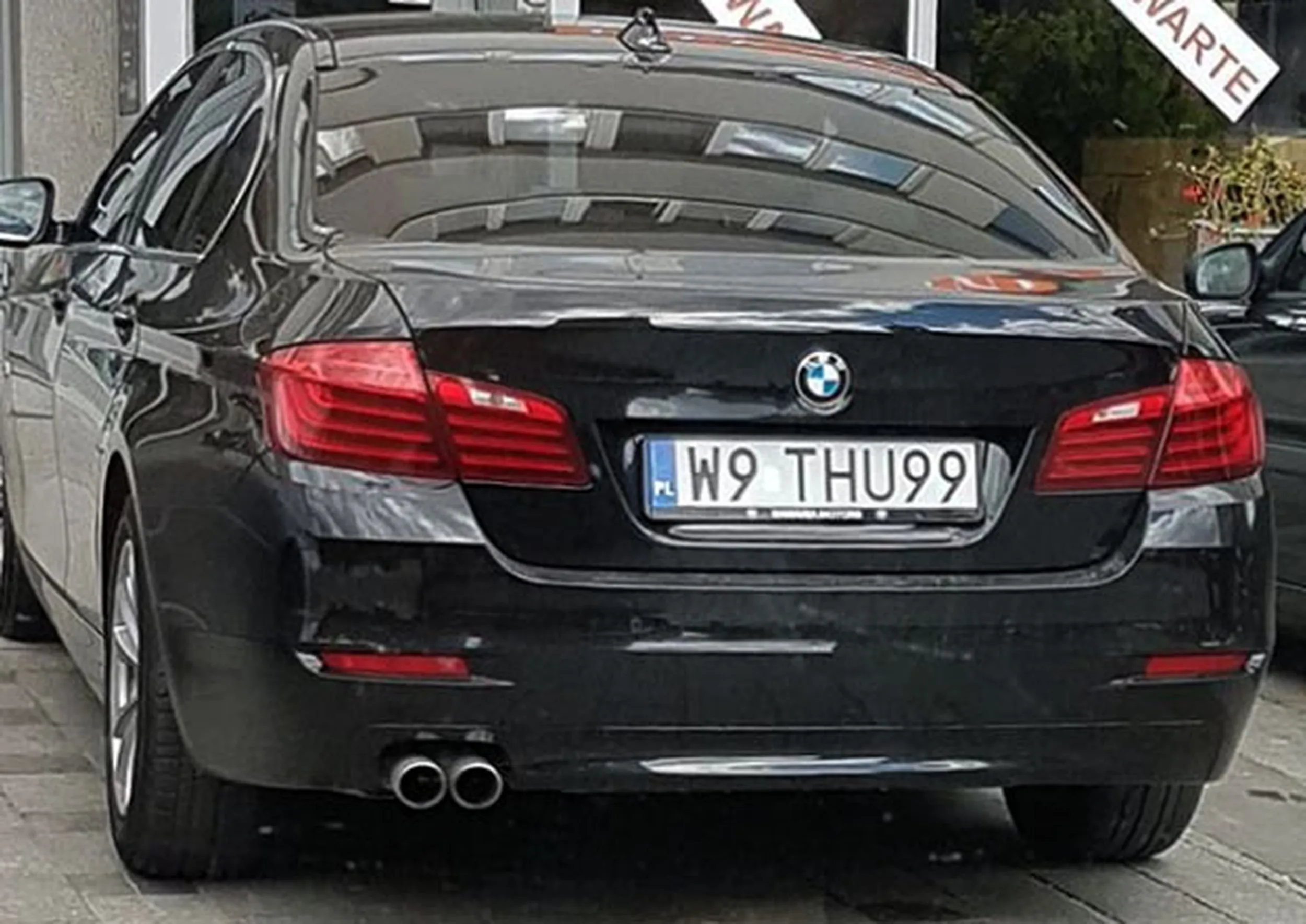 Fajny numer, blacha W9 THU99