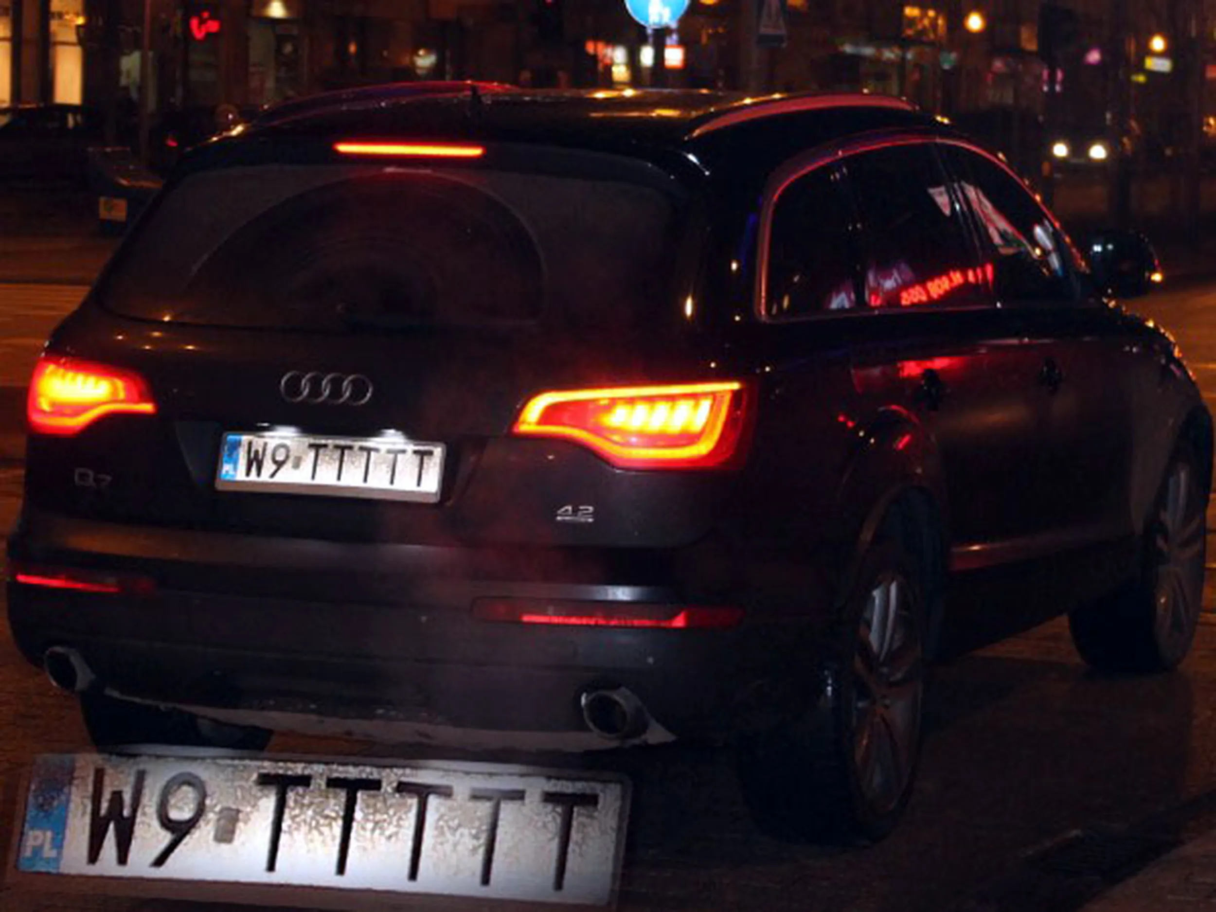 Fajny numer, blacha W9 TTTTT