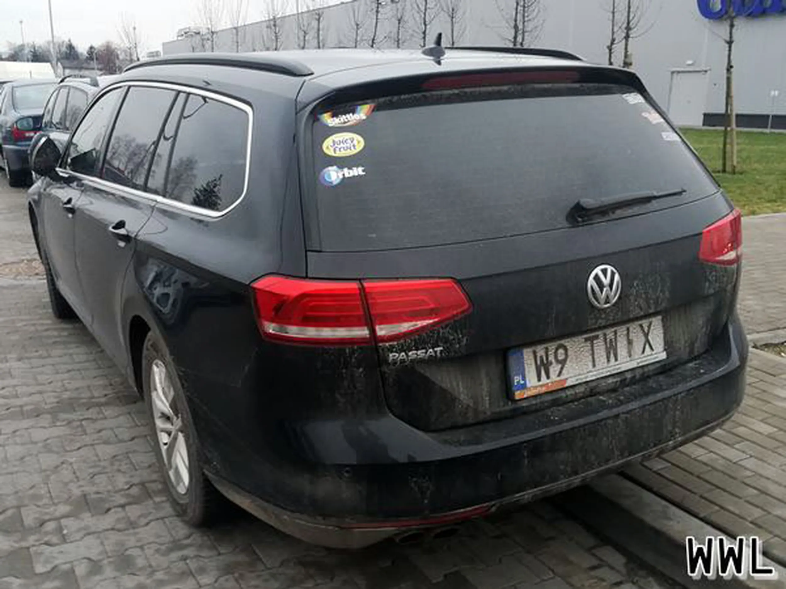 Fajny numer, blacha W9 TWIX