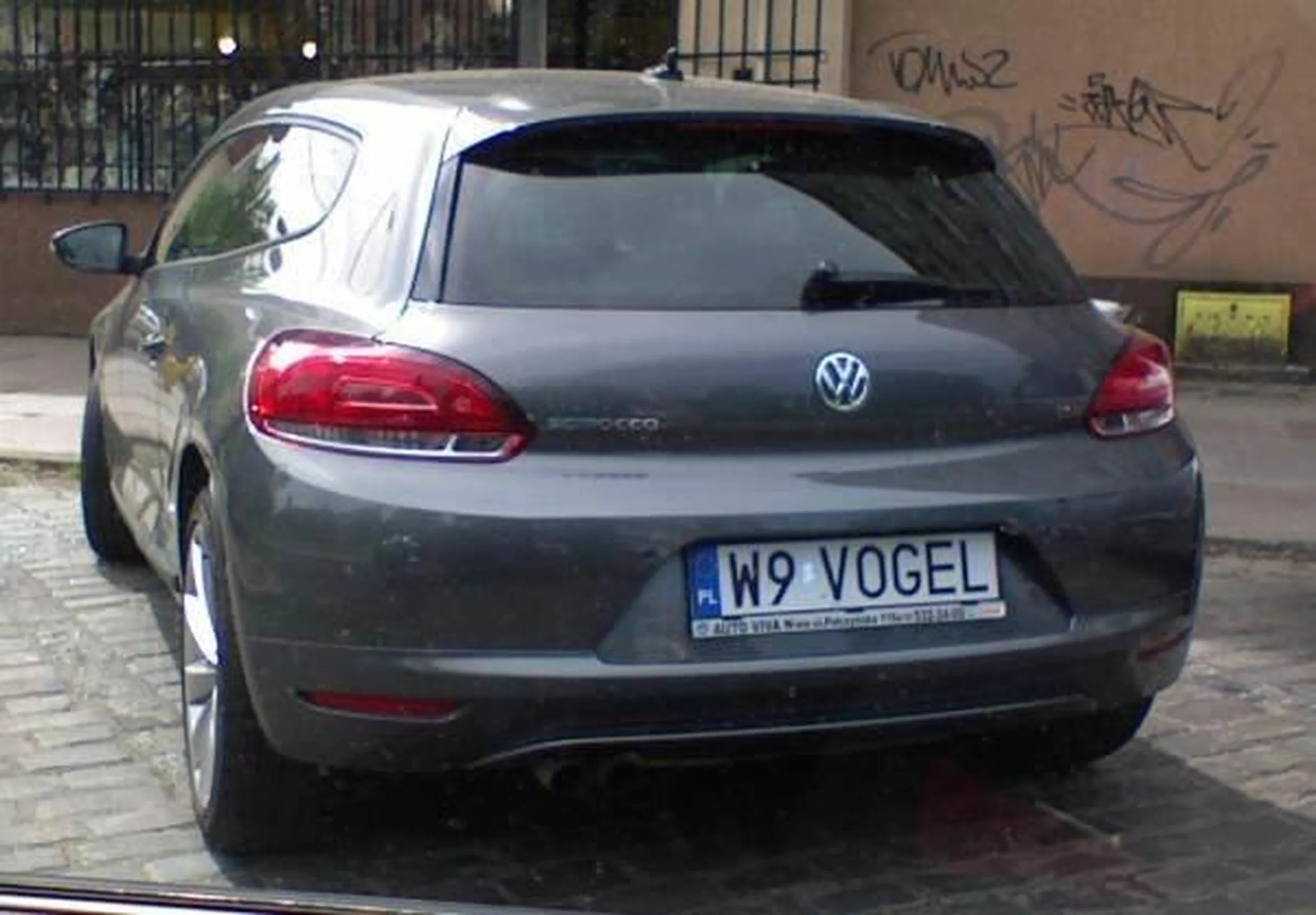 Fajny numer, blacha W9 VOGEL