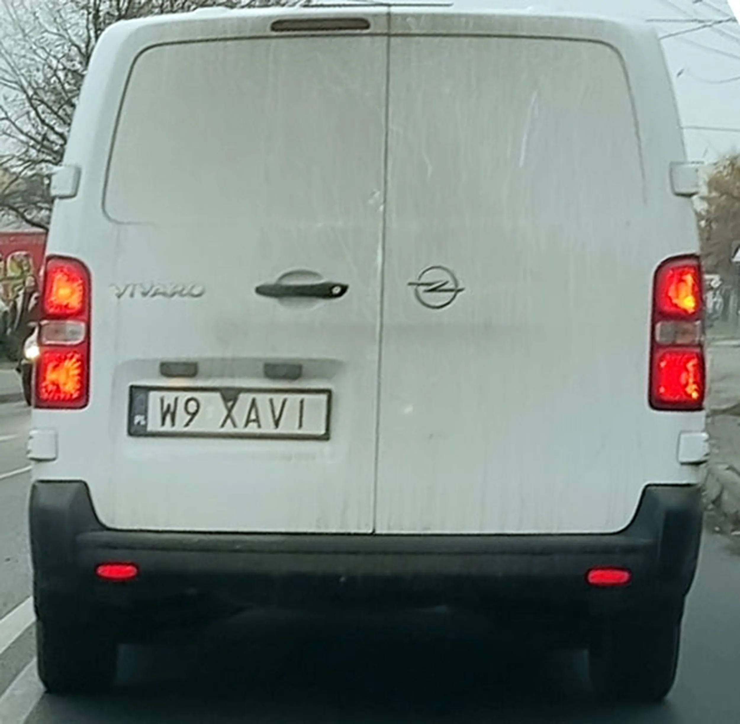 Fajny numer, blacha W9 XAVI