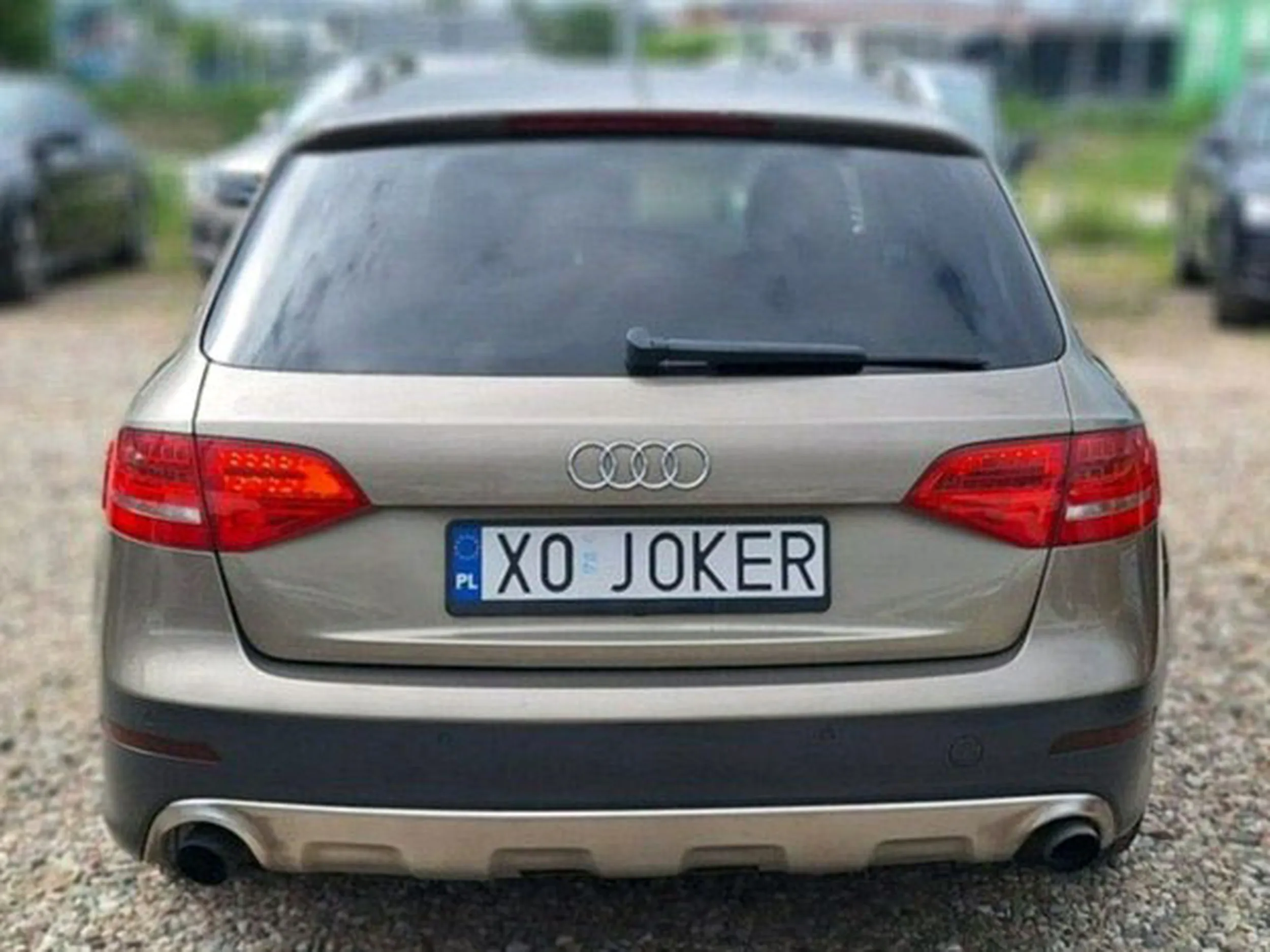 Fajny numer, blacha X0 JOKER