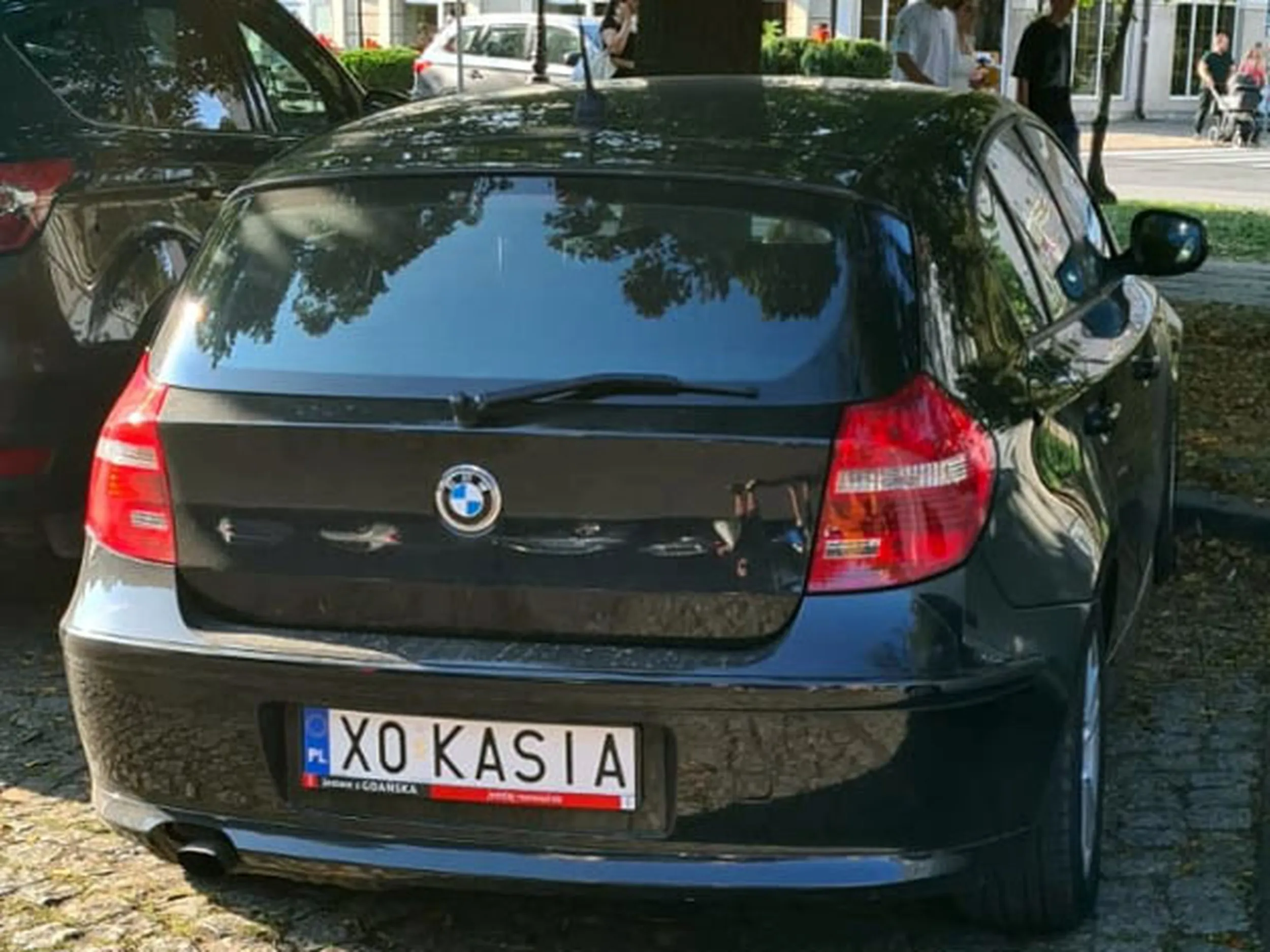 Fajny numer, blacha X0 KASIA