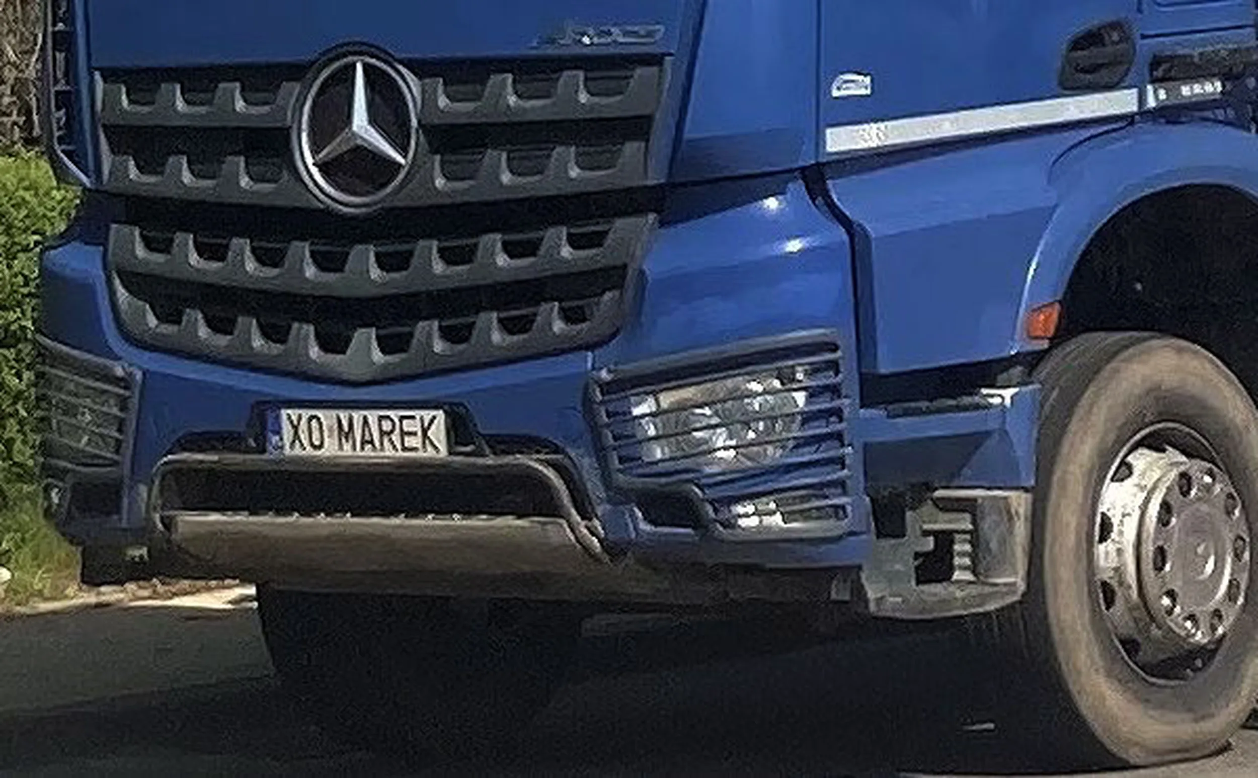 Fajny numer, blacha X0 MAREK