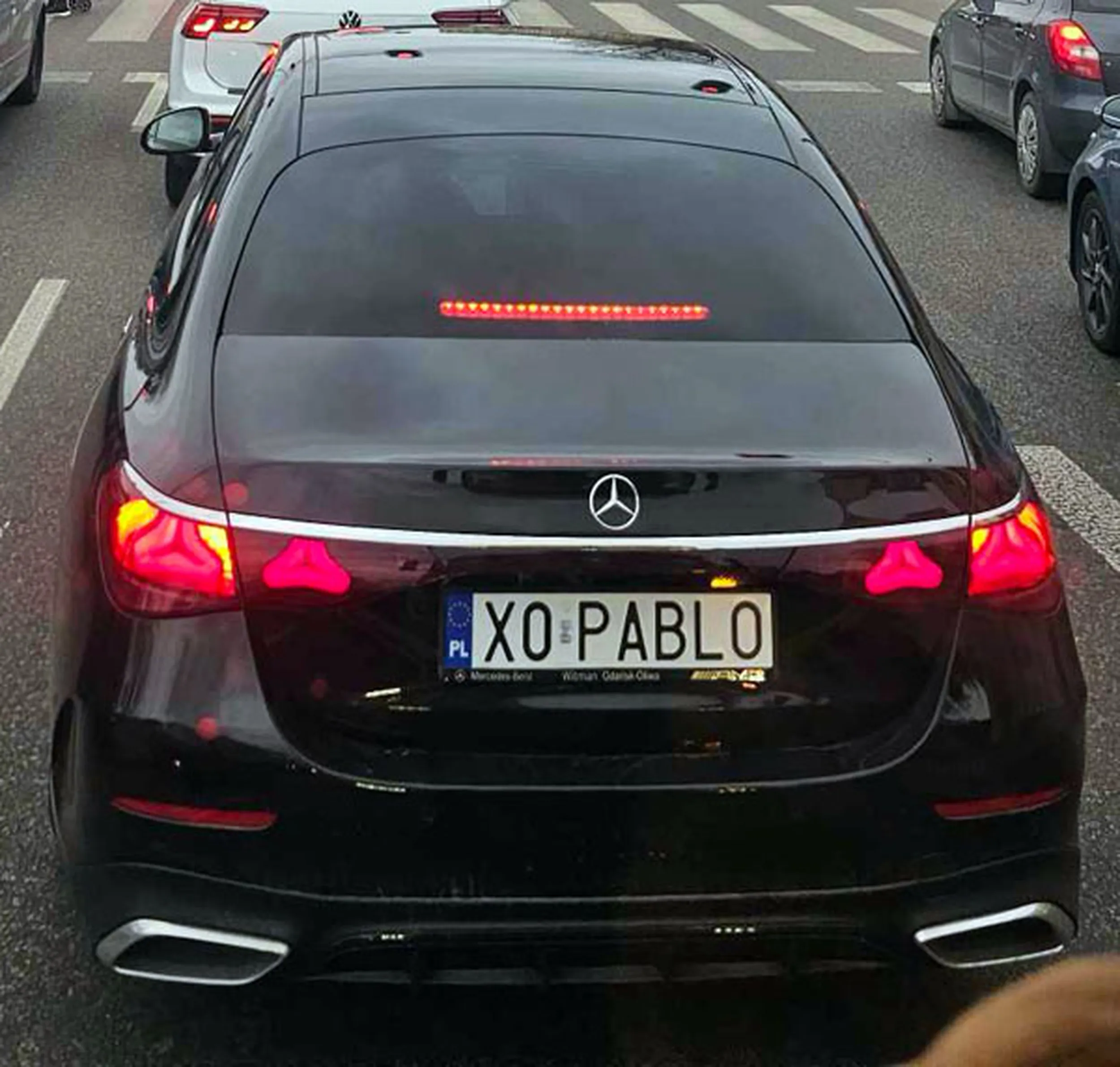 Fajny numer, blacha X0 PABLO