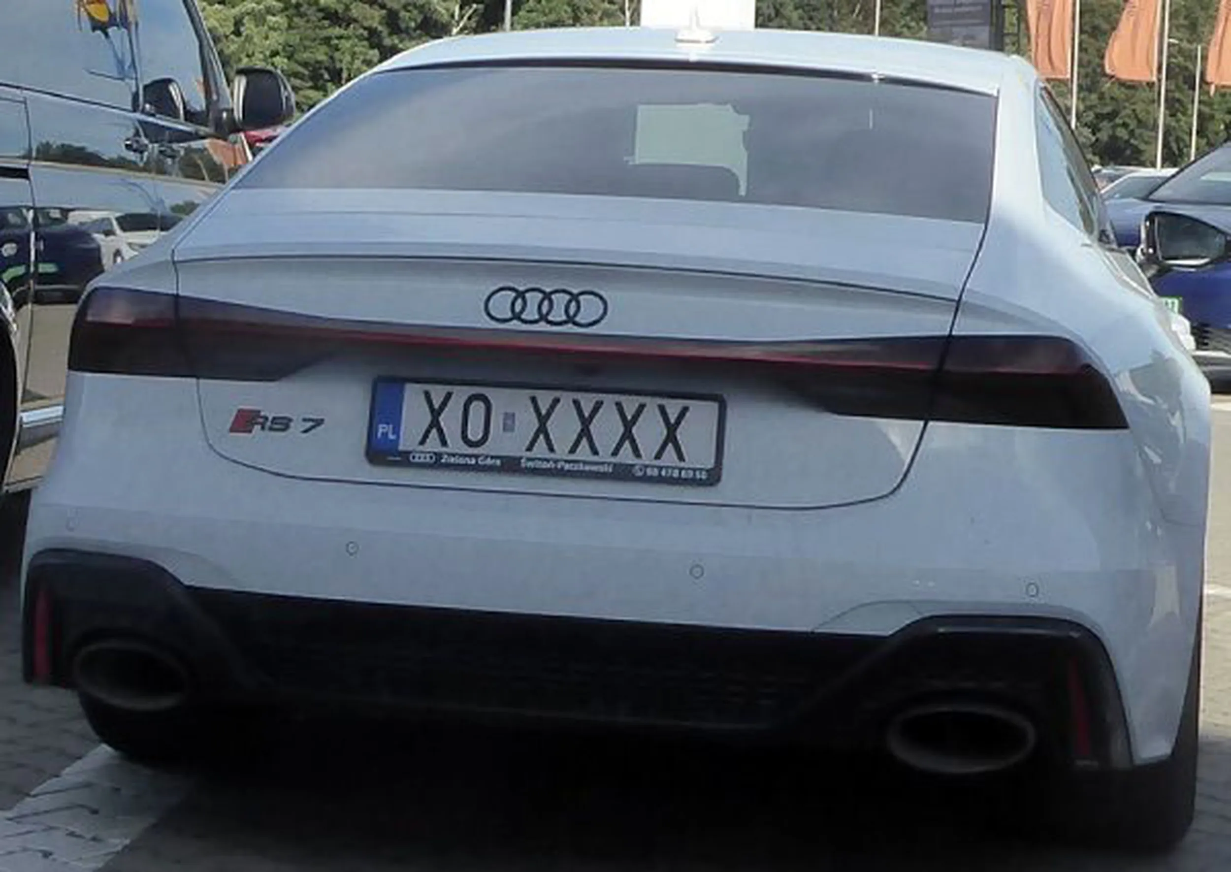 Fajny numer, blacha X0 XXXX