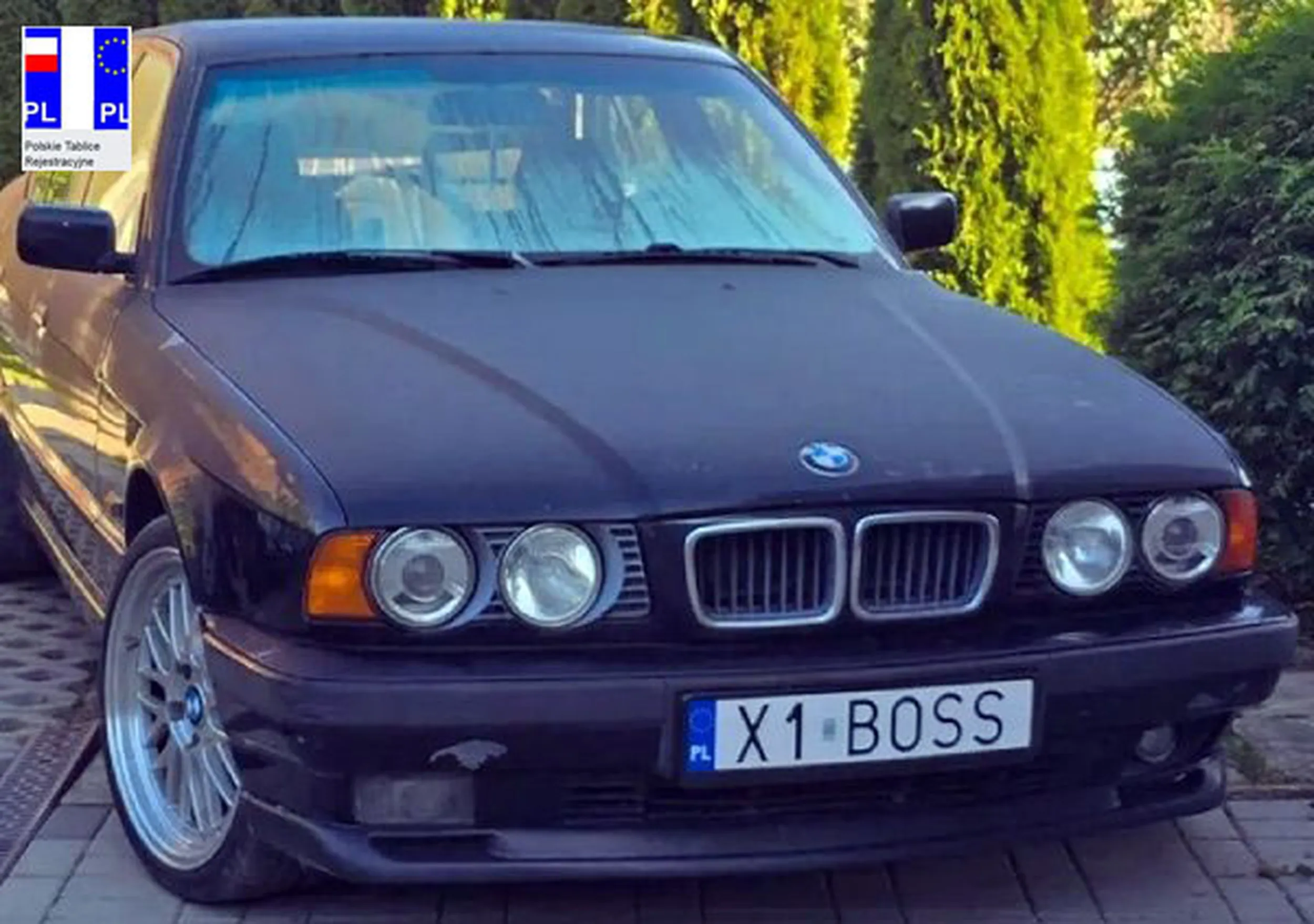 Fajny numer, blacha X1 BOSS