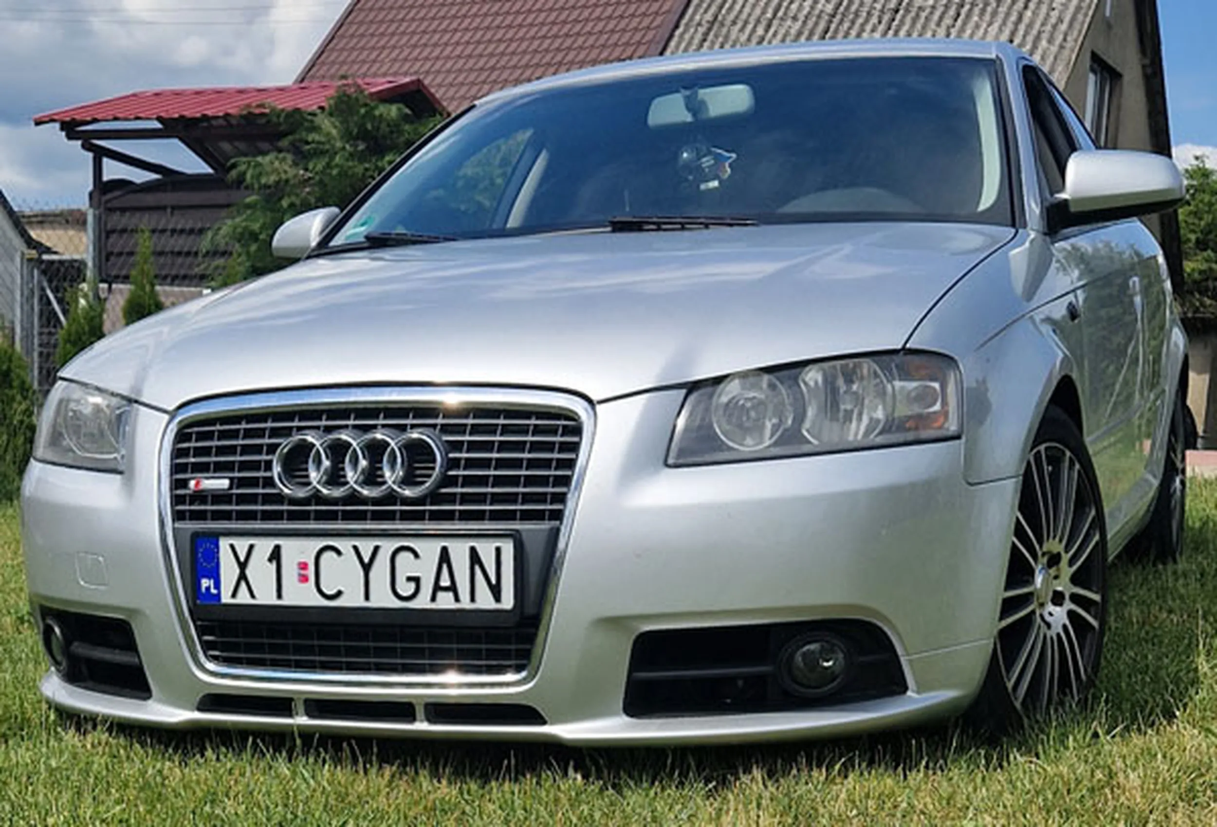 Fajny numer, blacha X1 CYGAN