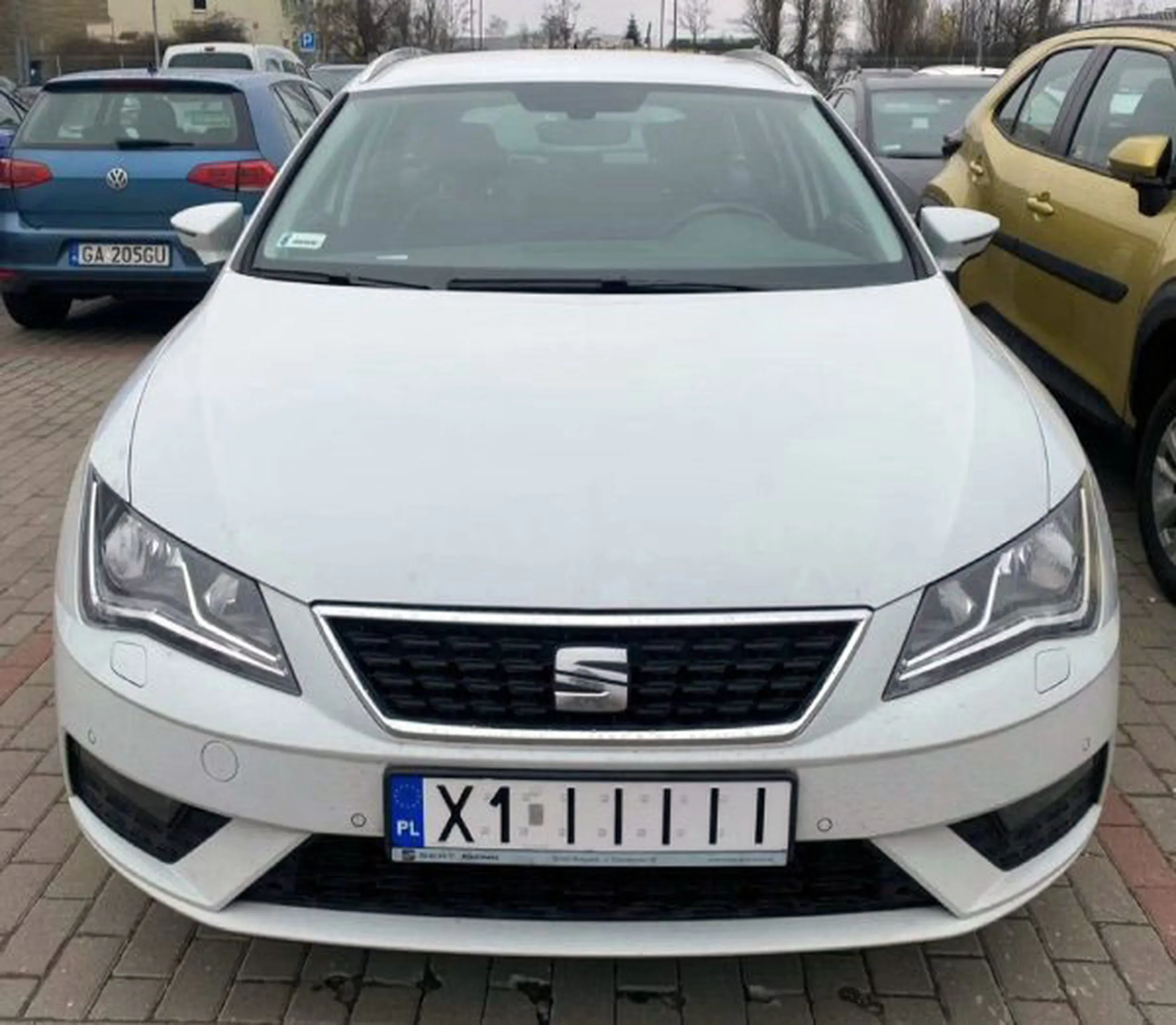 Fajny numer, blacha X1 IIIII