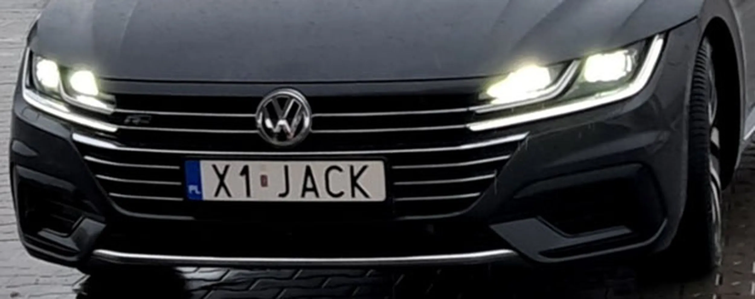 Fajny numer, blacha X1 JACK