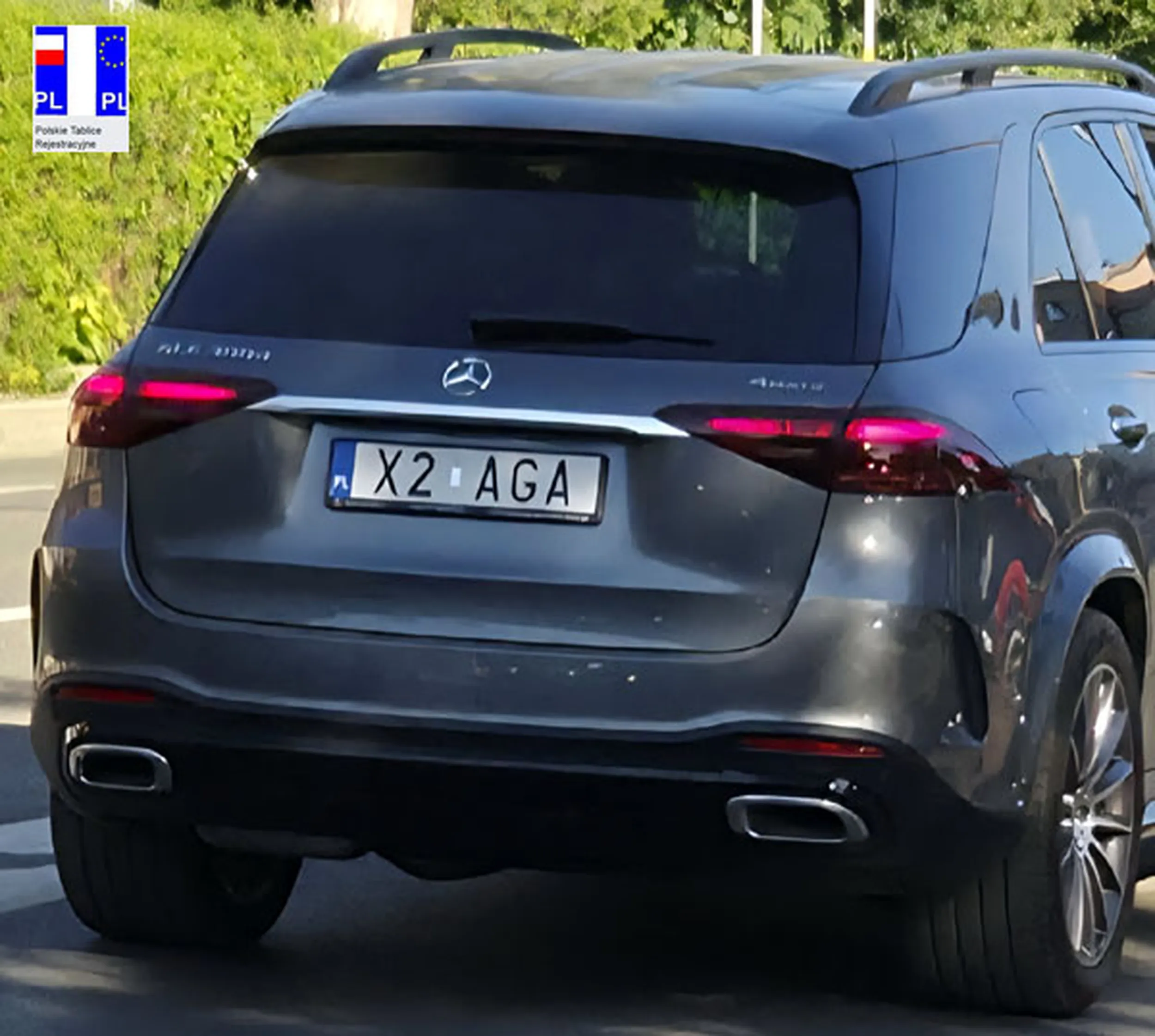Fajny numer, blacha X2 AGA