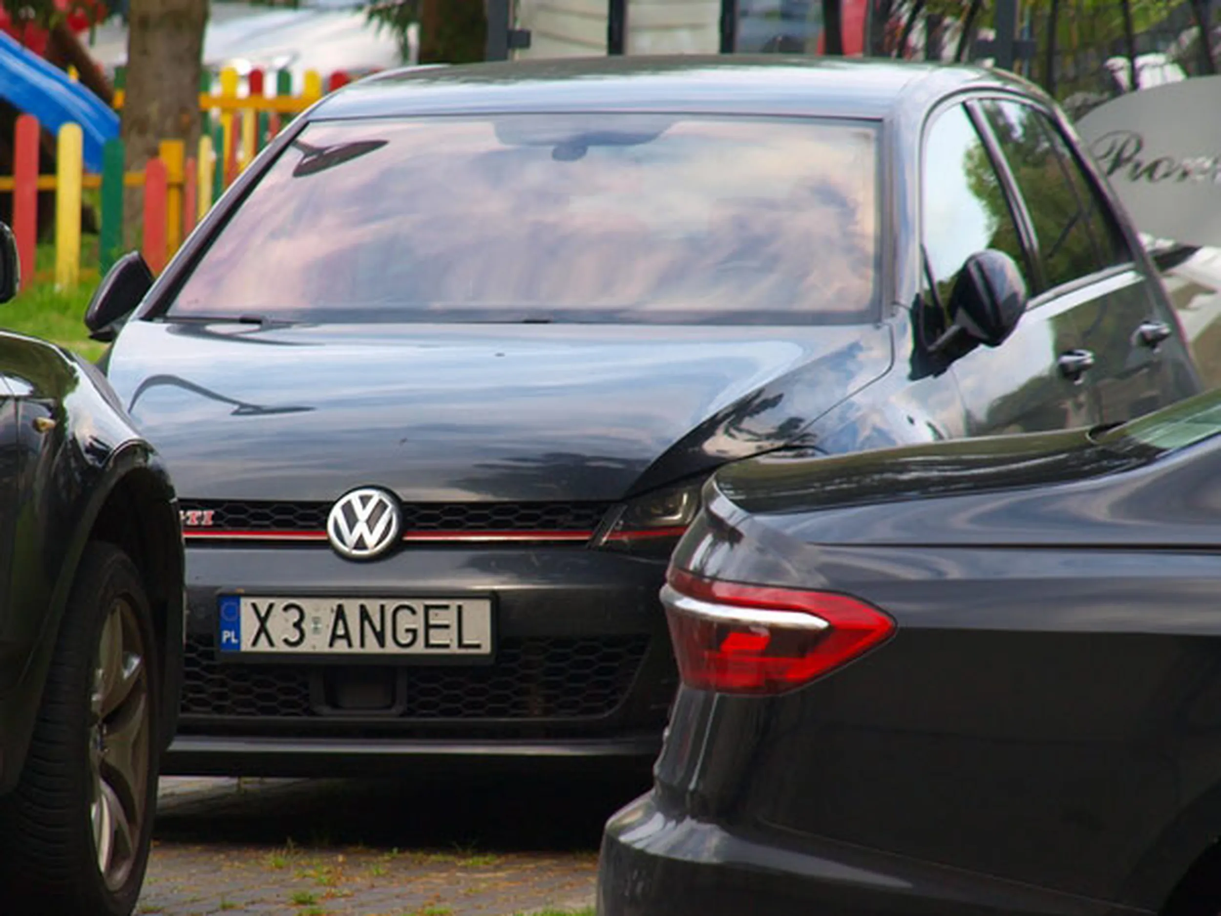 Fajny numer, blacha X3 ANGEL