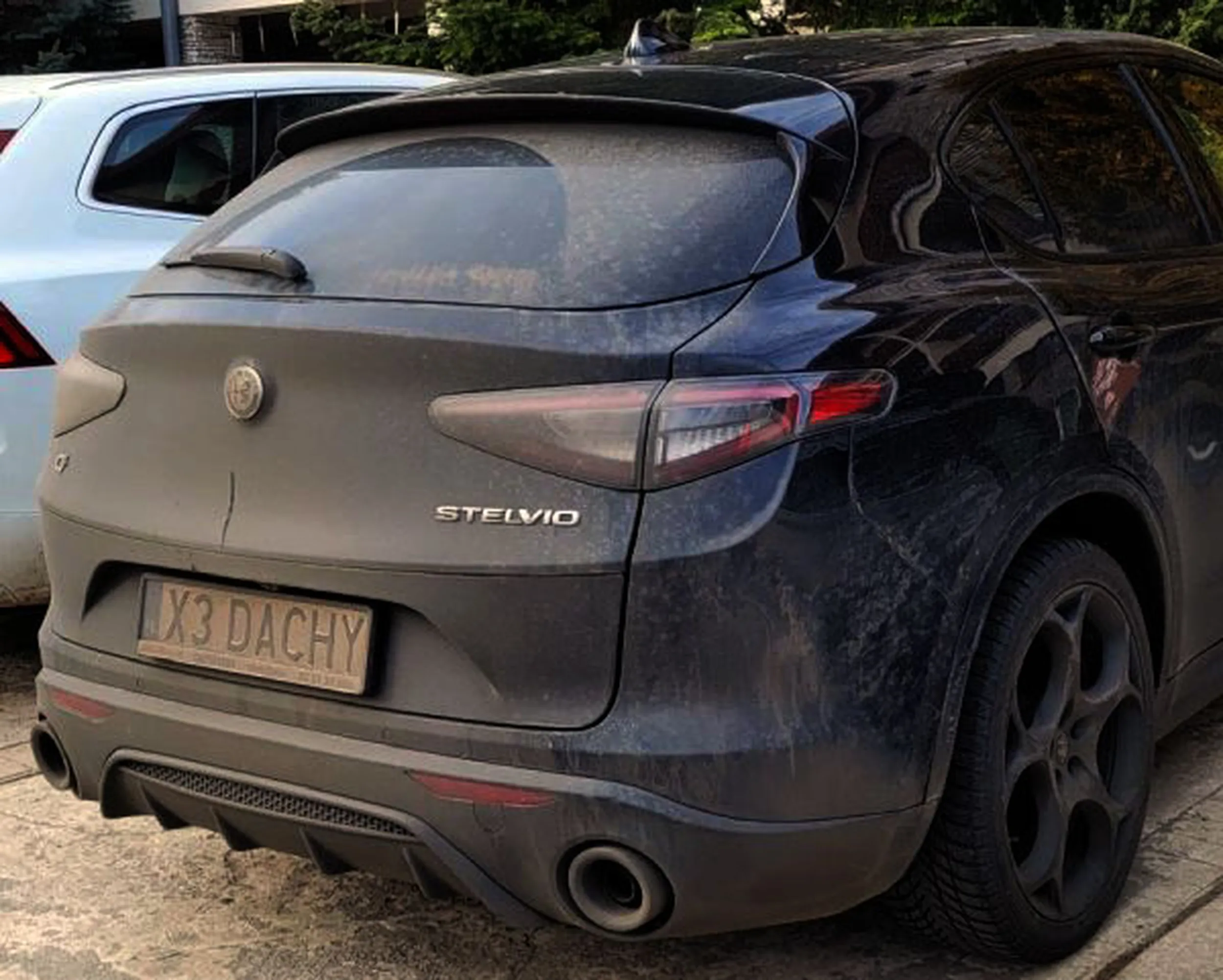 Fajny numer, blacha X3 DACHY