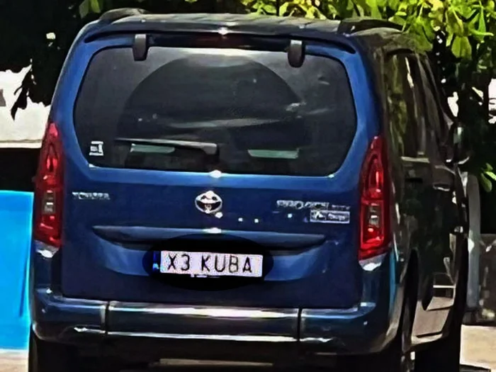 Fajny numer, blacha X3 KUBA