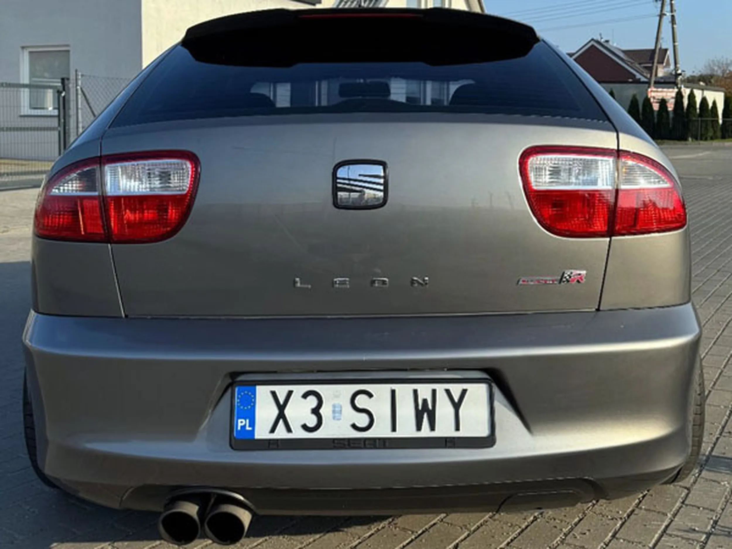 Fajny numer, blacha X3 SIWY