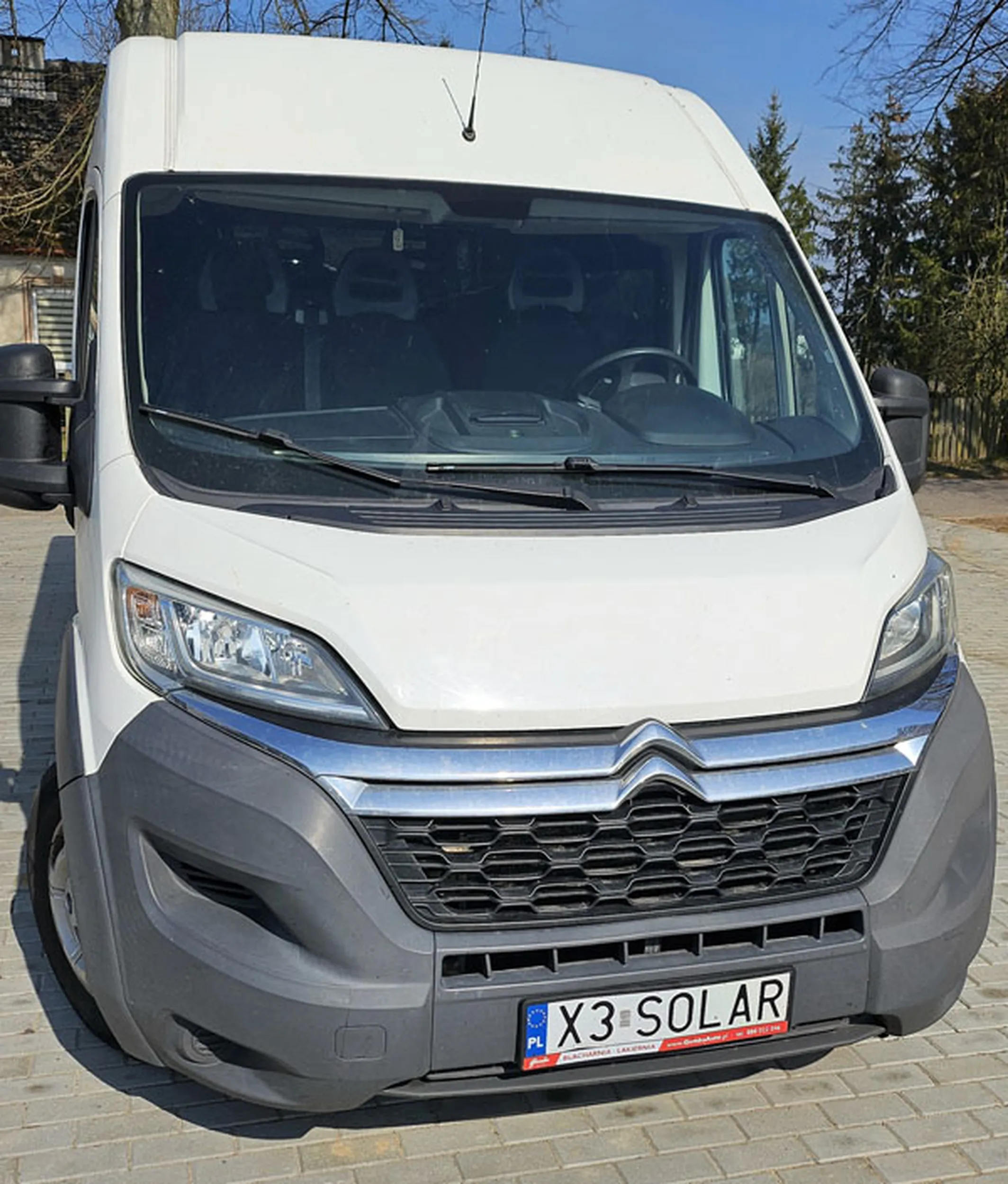 Fajny numer, blacha X3 SOLAR