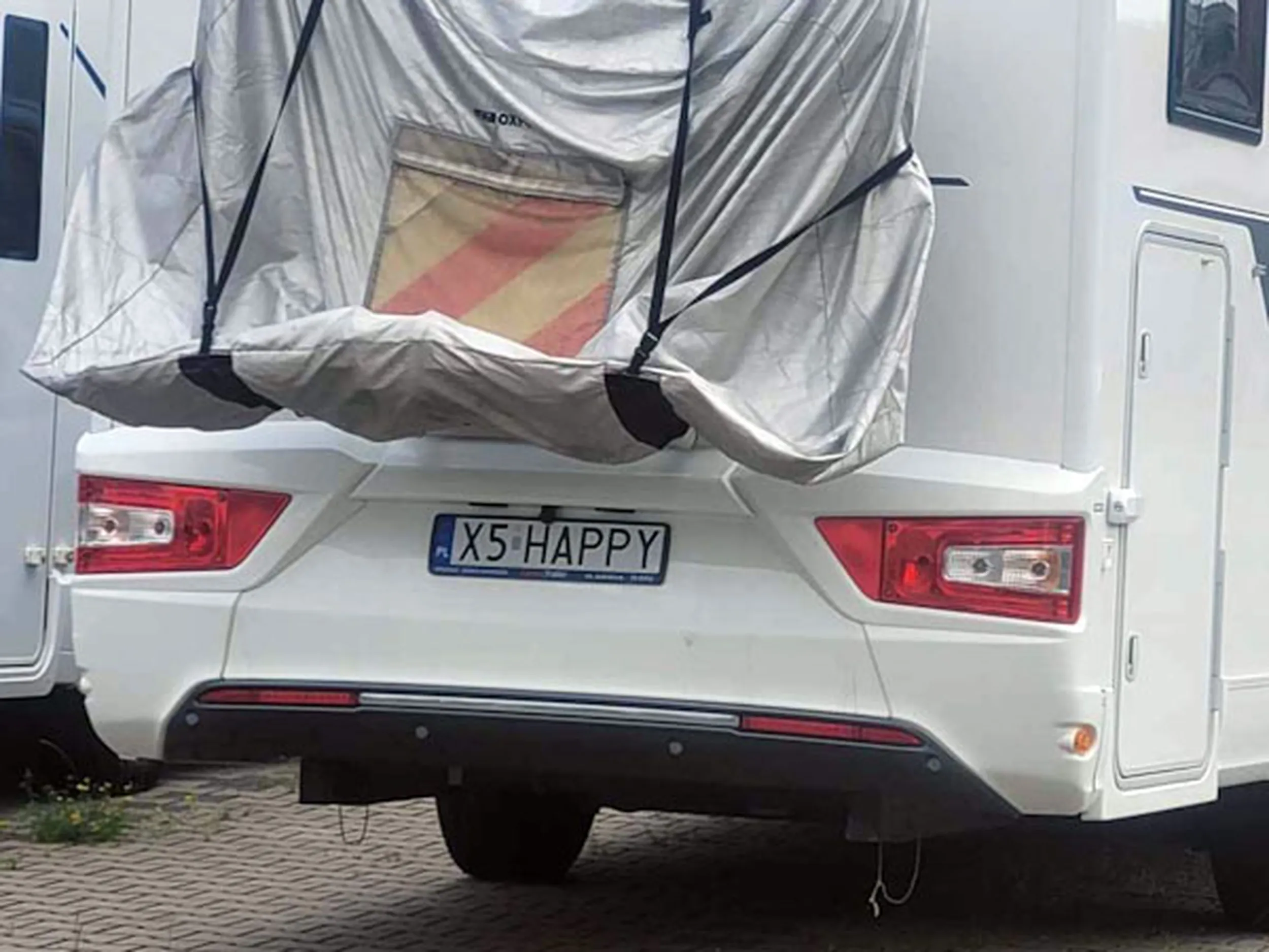 Fajny numer, blacha X5 HAPPY