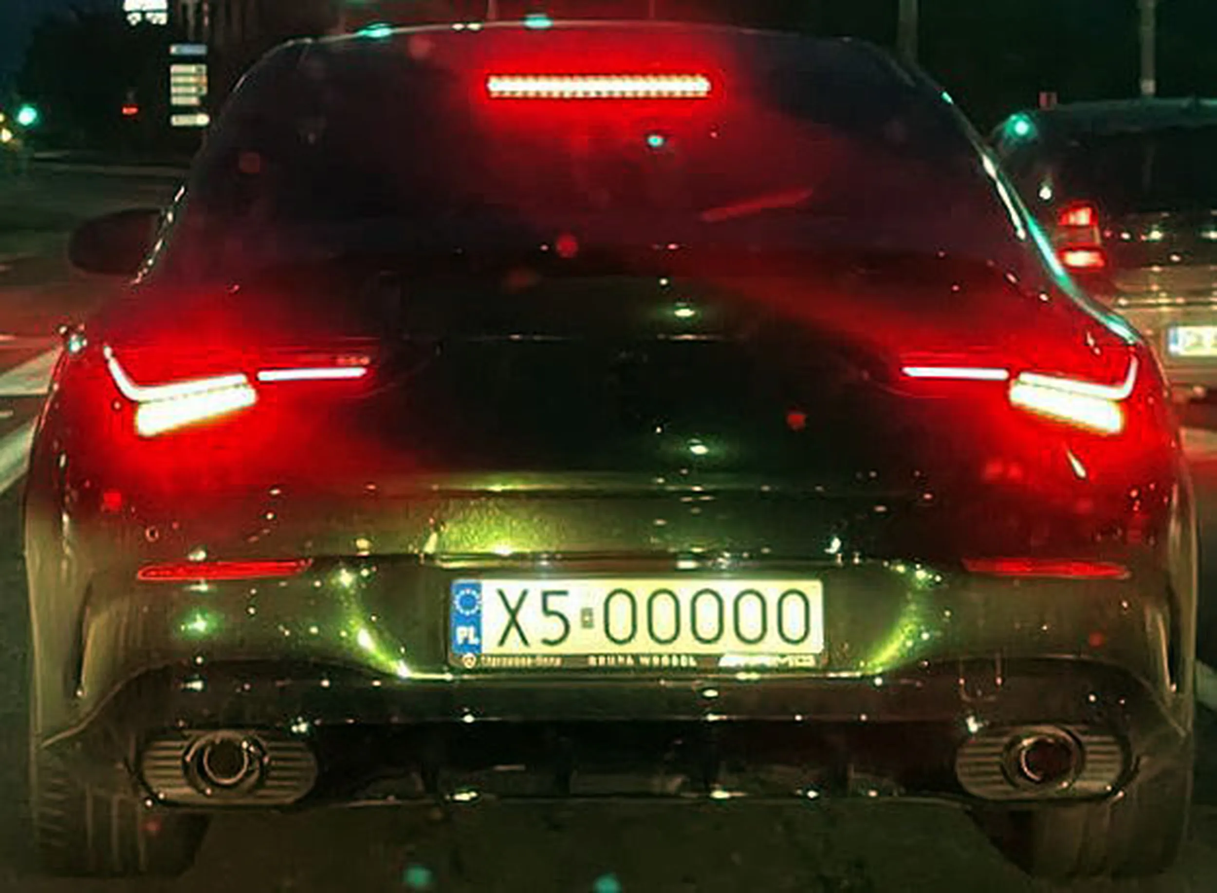 Fajny numer, blacha X5 OOOOO