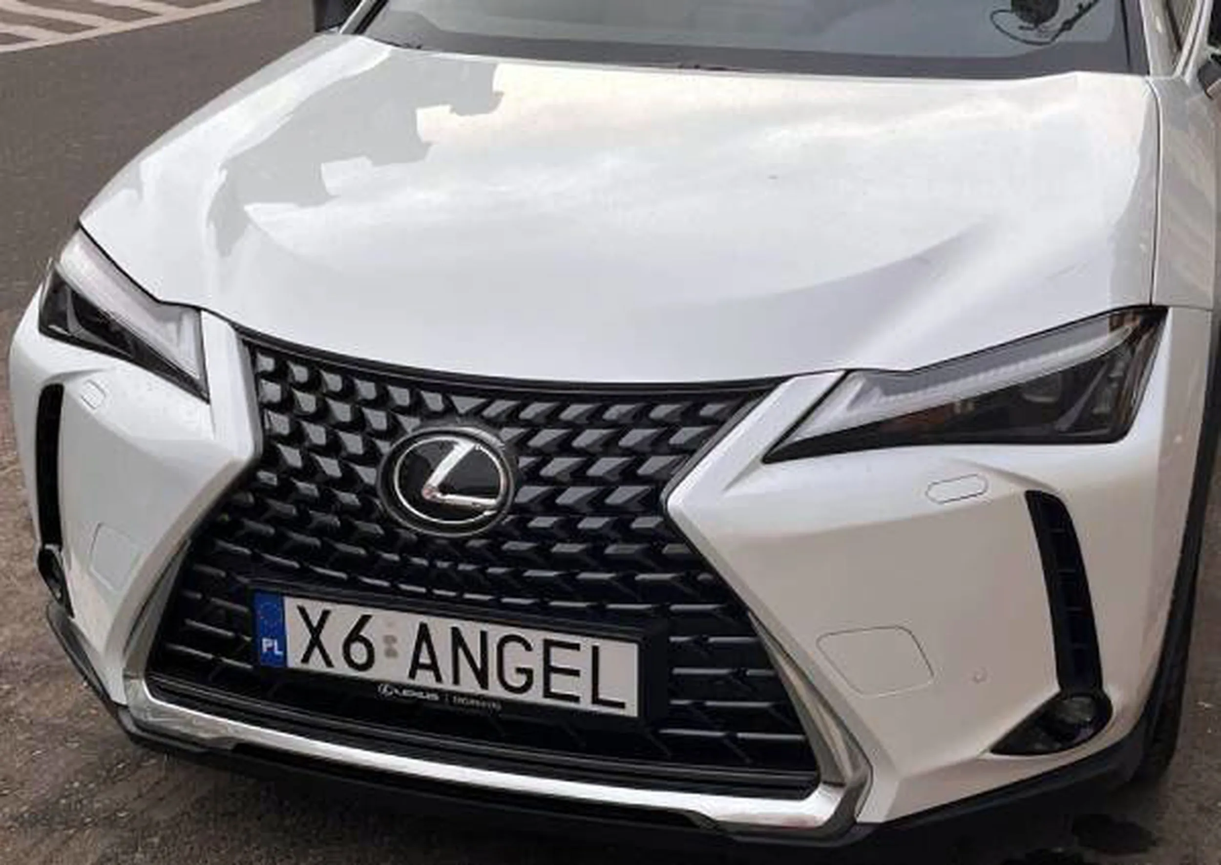 Fajny numer, blacha X6 ANGEL