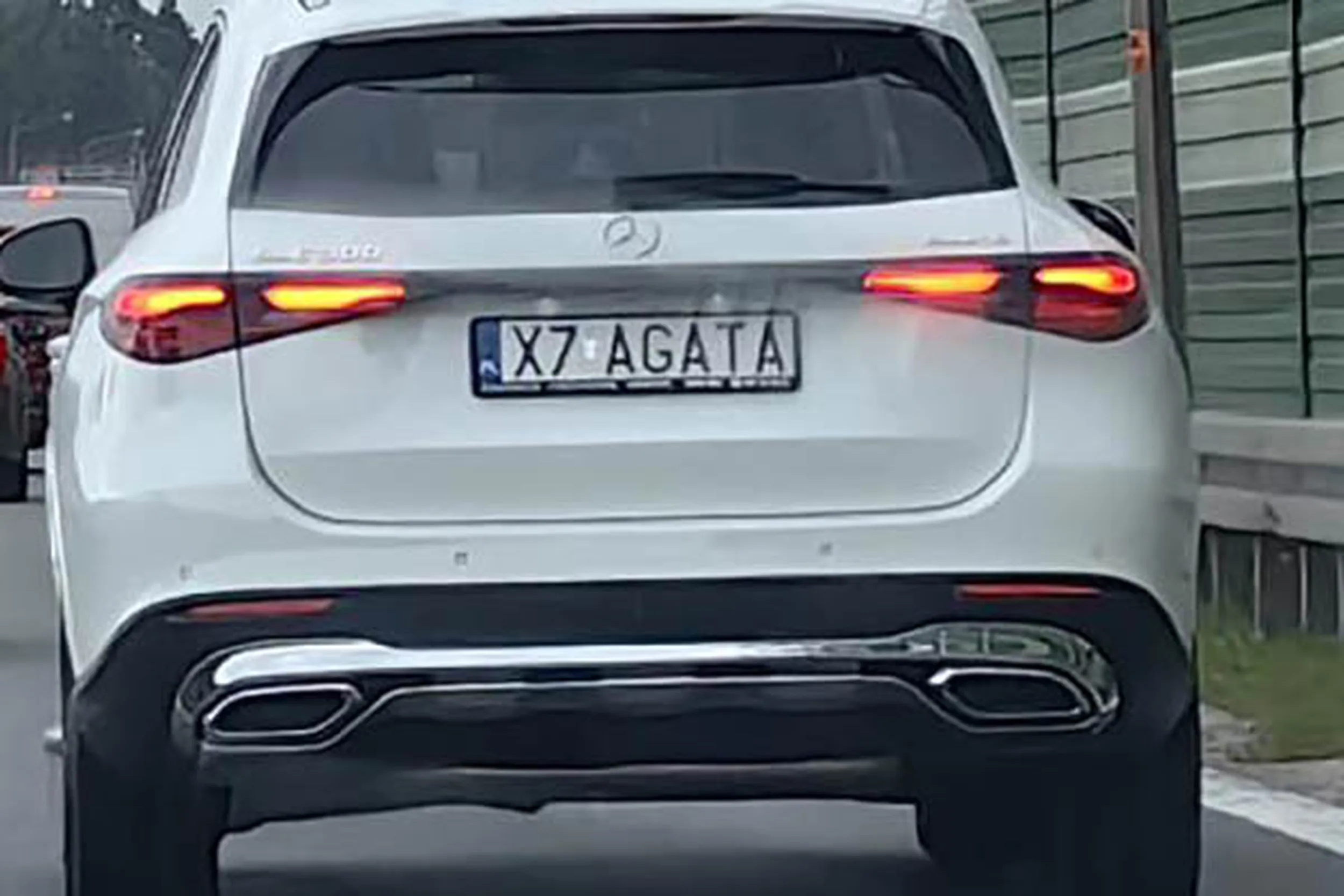 Fajny numer, blacha X7 AGATA