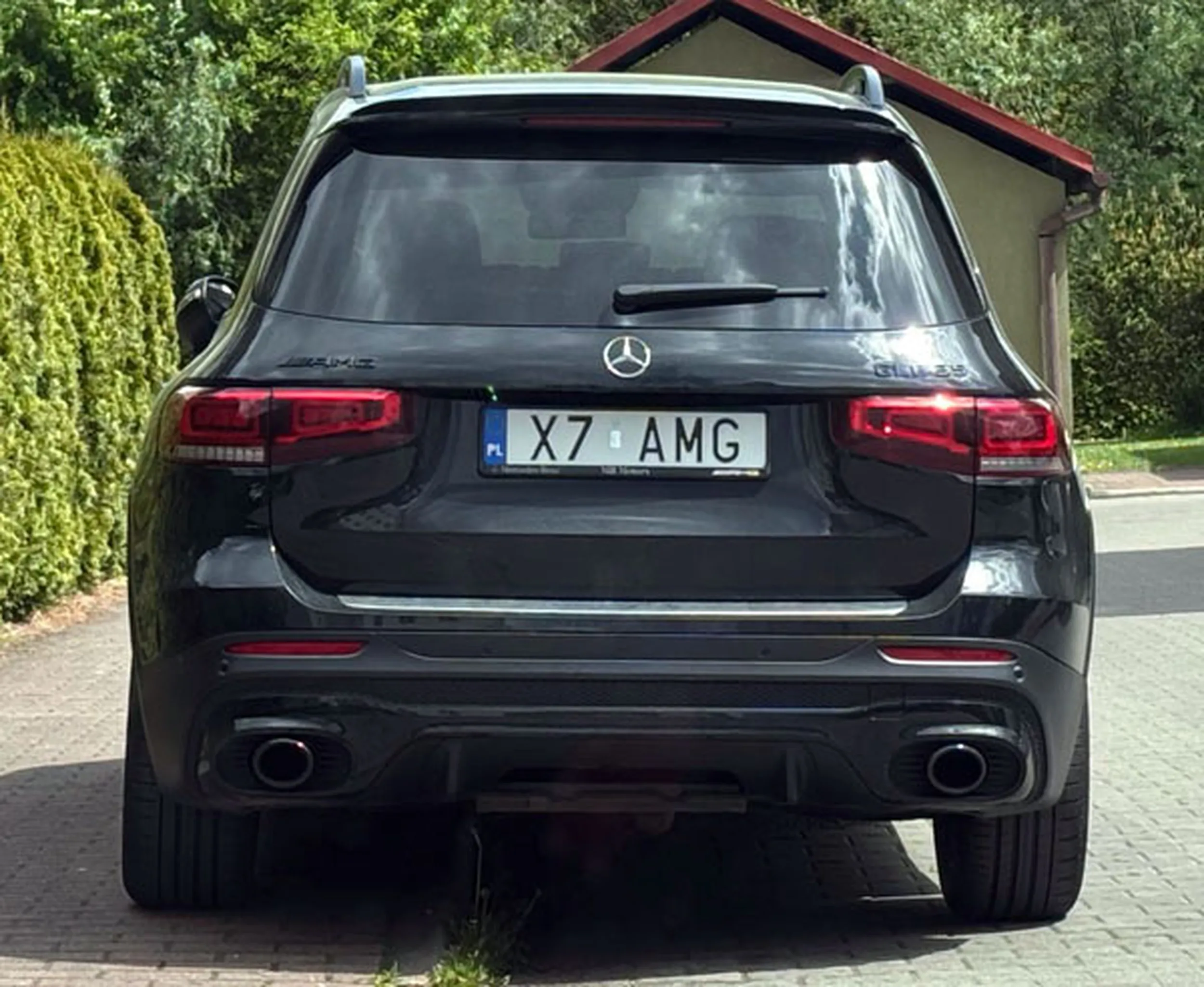 Fajny numer, blacha X7 AMG